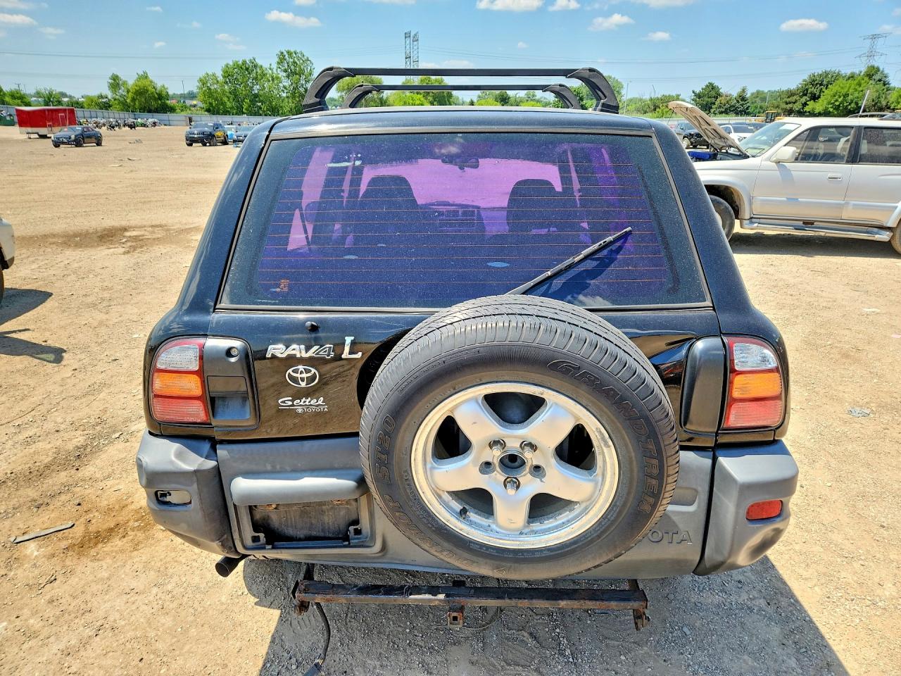 1997 Toyota Rav4 Base Black vin: JT3GP10V0V0013449
