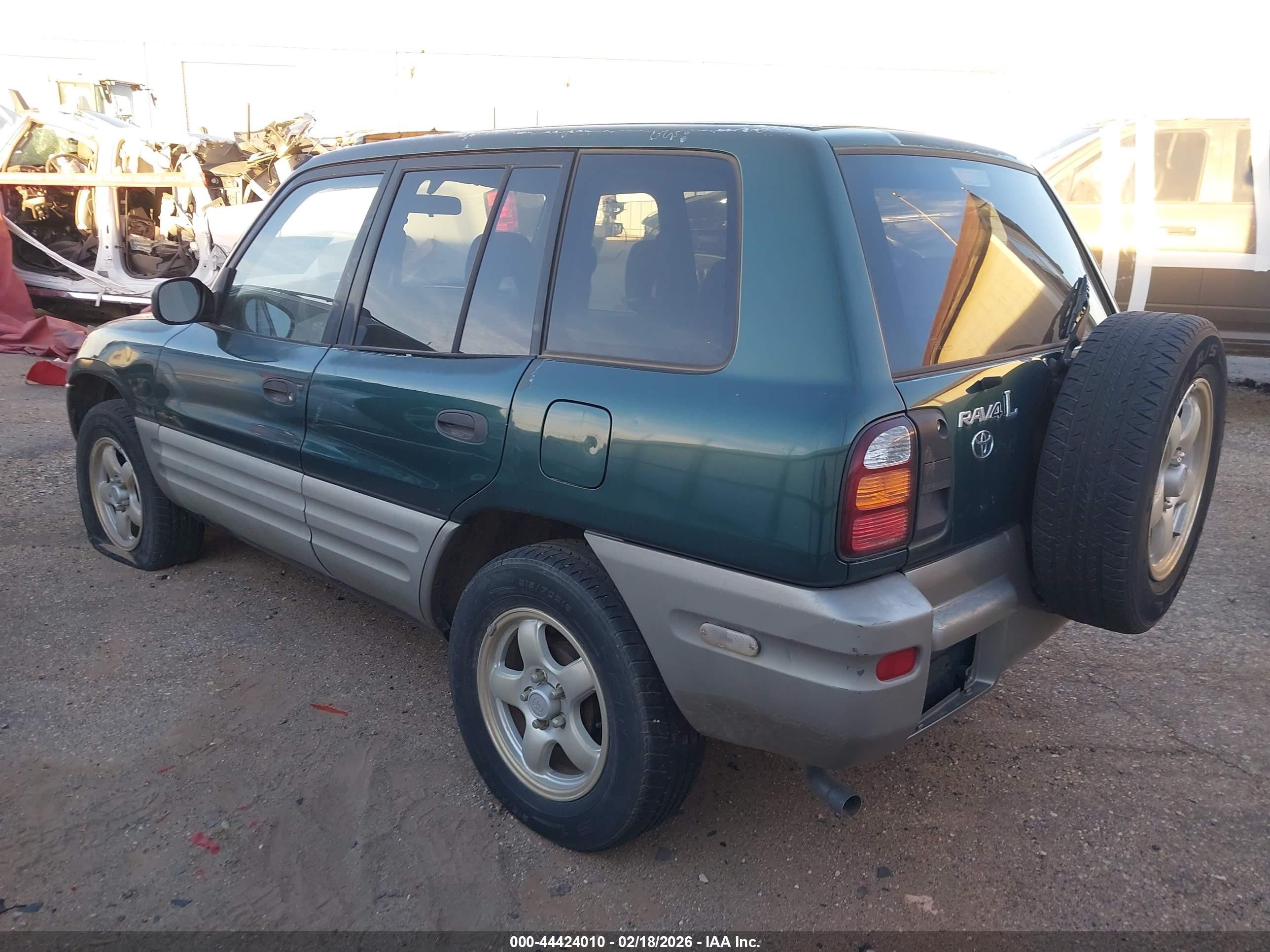 1998 Toyota Rav4   Green vin: JT3GP10V0W7035279