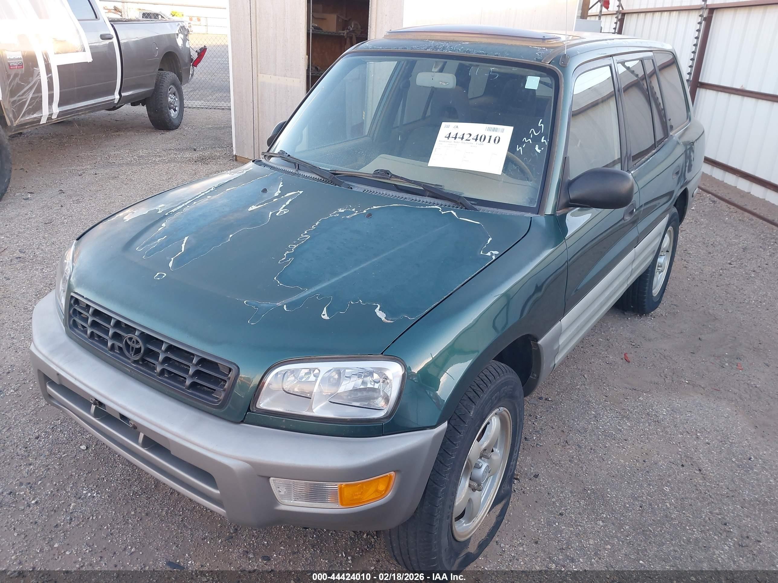 1998 Toyota Rav4   Green vin: JT3GP10V0W7035279