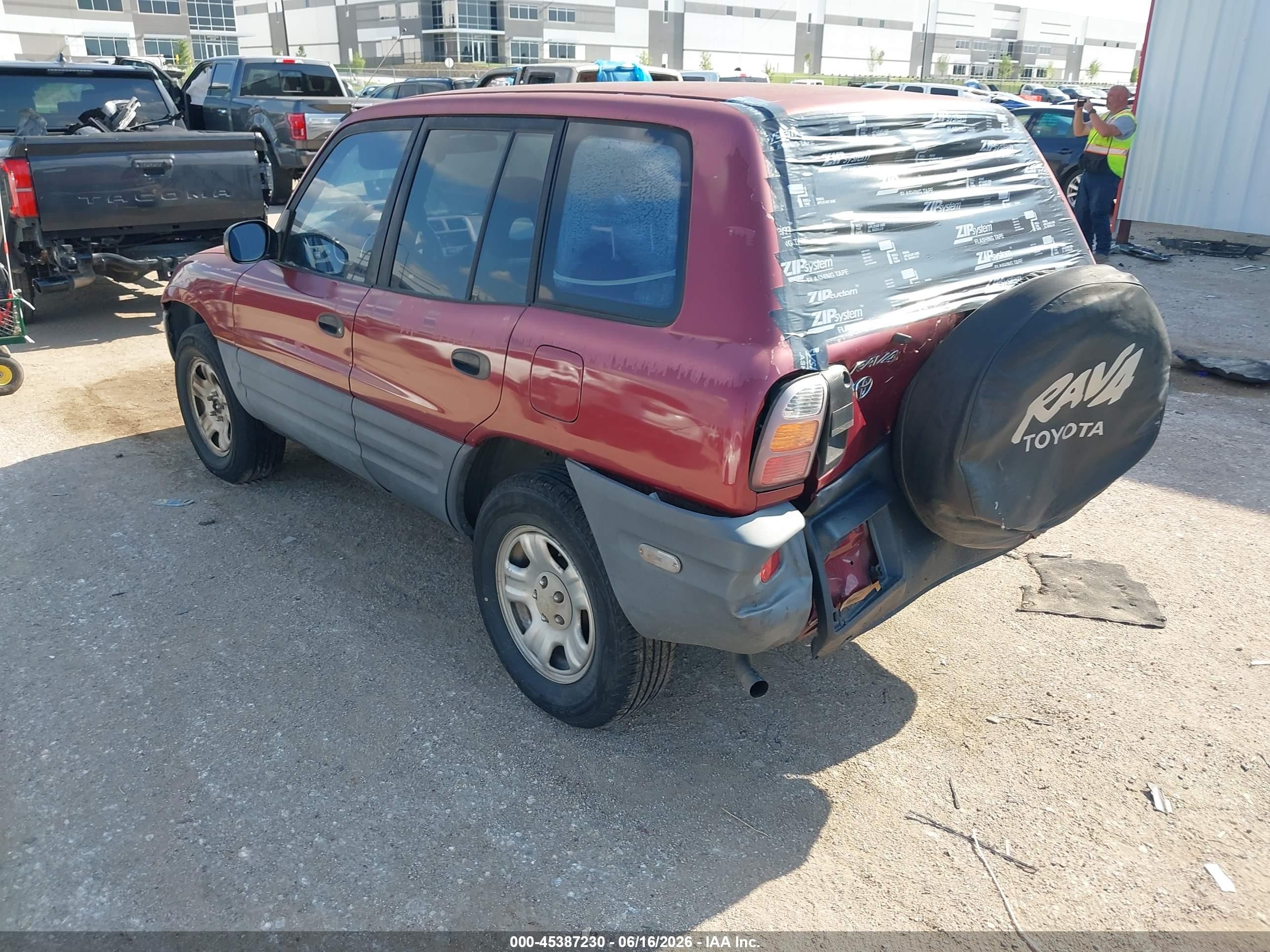 1999 Toyota Rav4   Red vin: JT3GP10V0X7042251