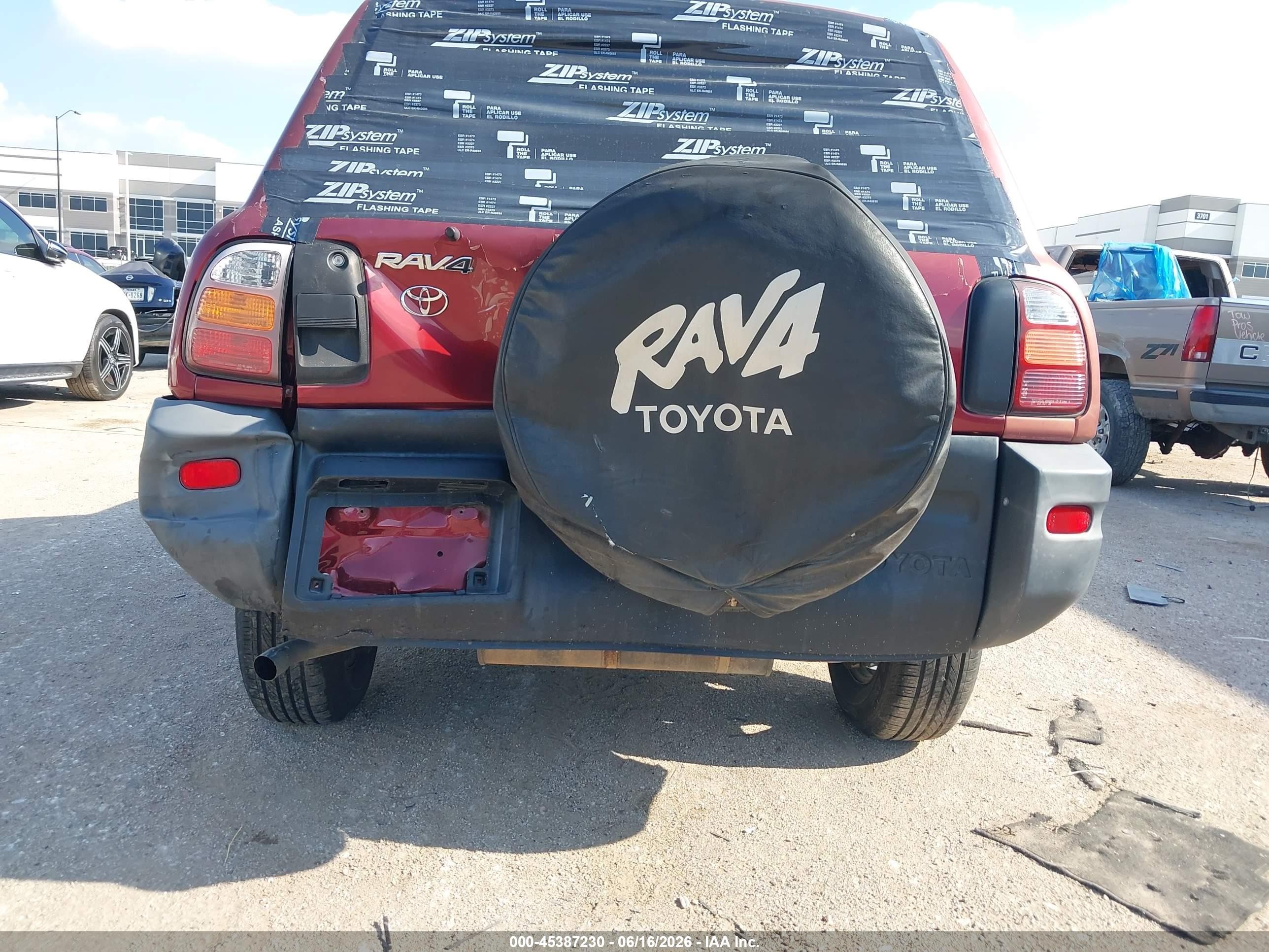 1999 Toyota Rav4   Red vin: JT3GP10V0X7042251