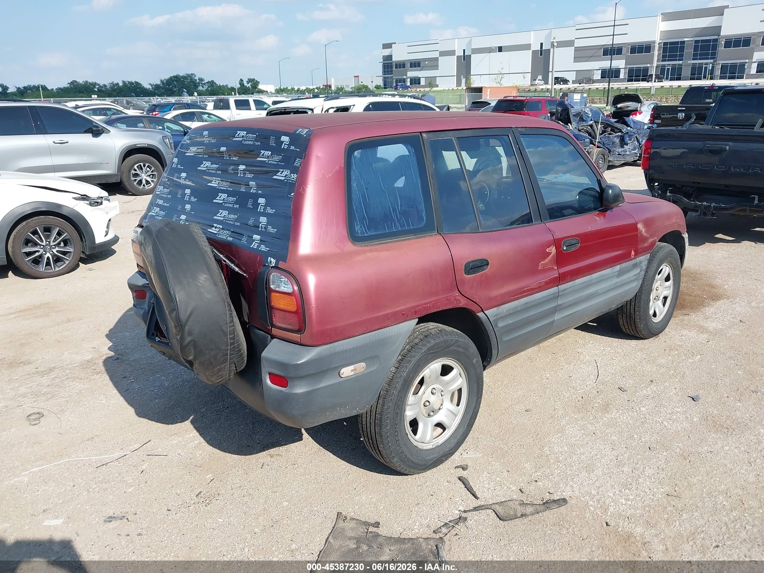 1999 Toyota Rav4   Red vin: JT3GP10V0X7042251