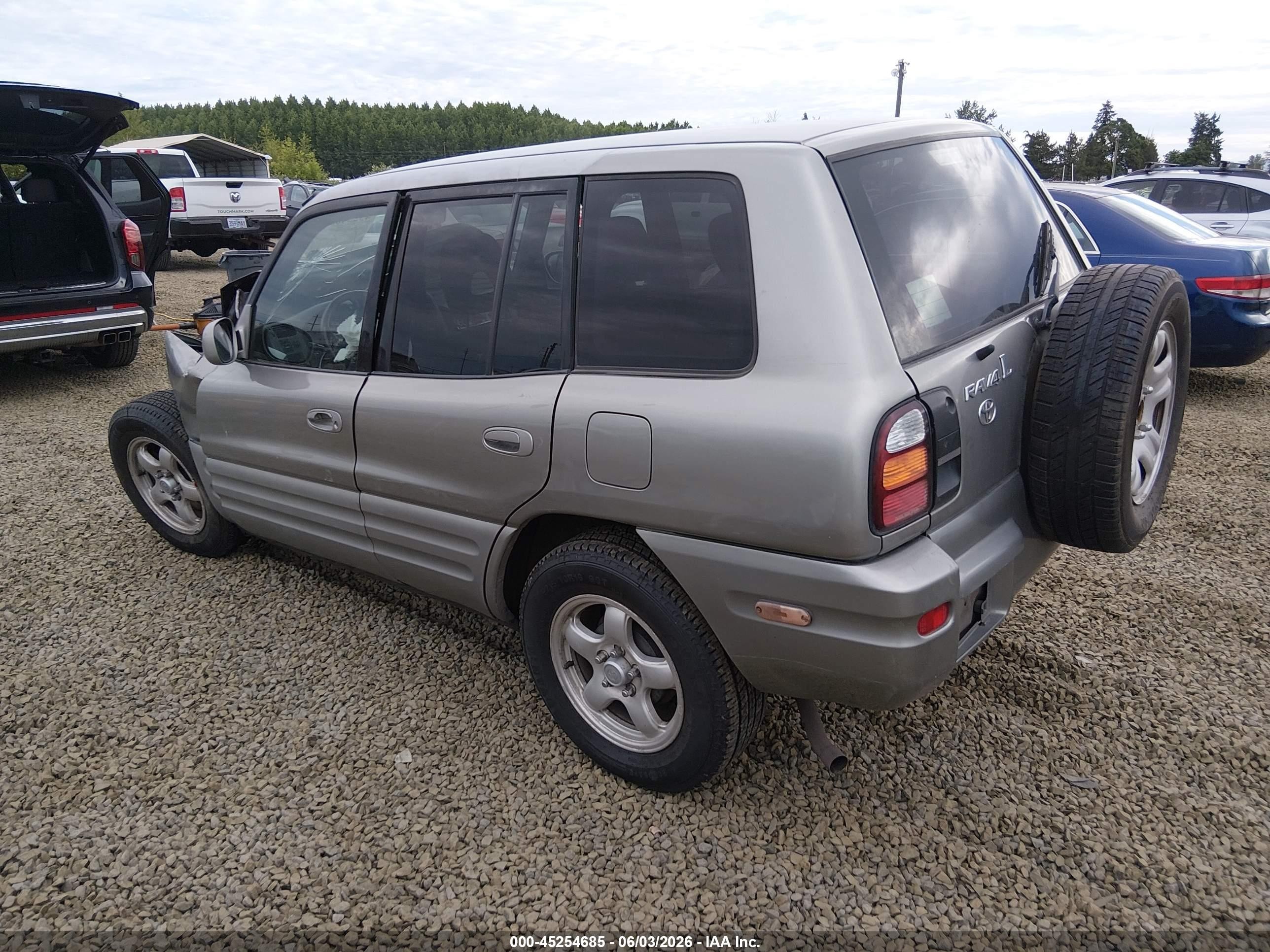 1999 Toyota Rav4   Gray vin: JT3GP10V0X7046865