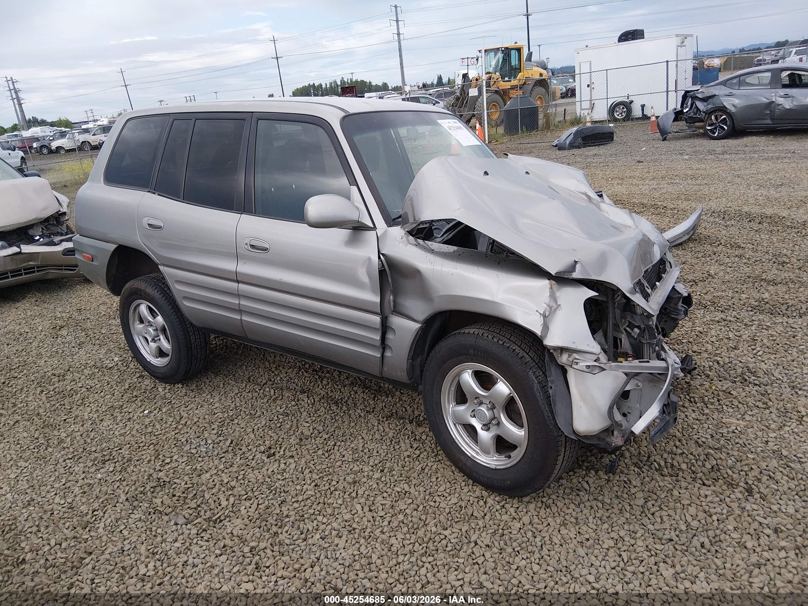 1999 Toyota Rav4   Gray vin: JT3GP10V0X7046865