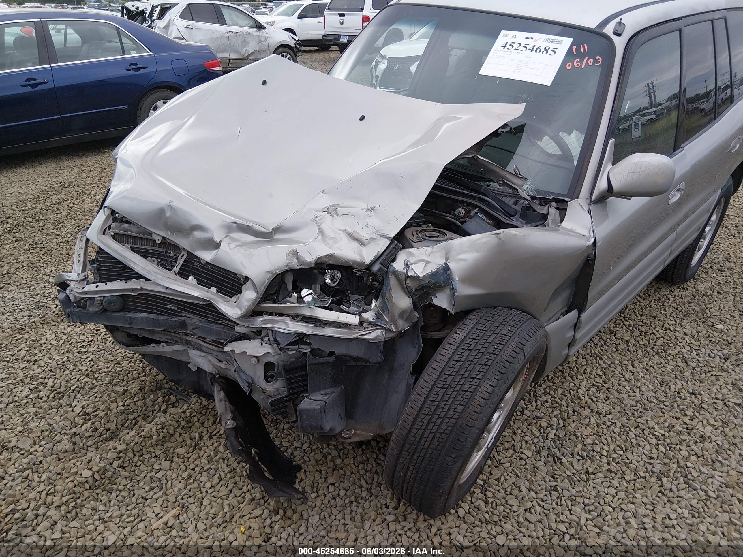 1999 Toyota Rav4   Gray vin: JT3GP10V0X7046865