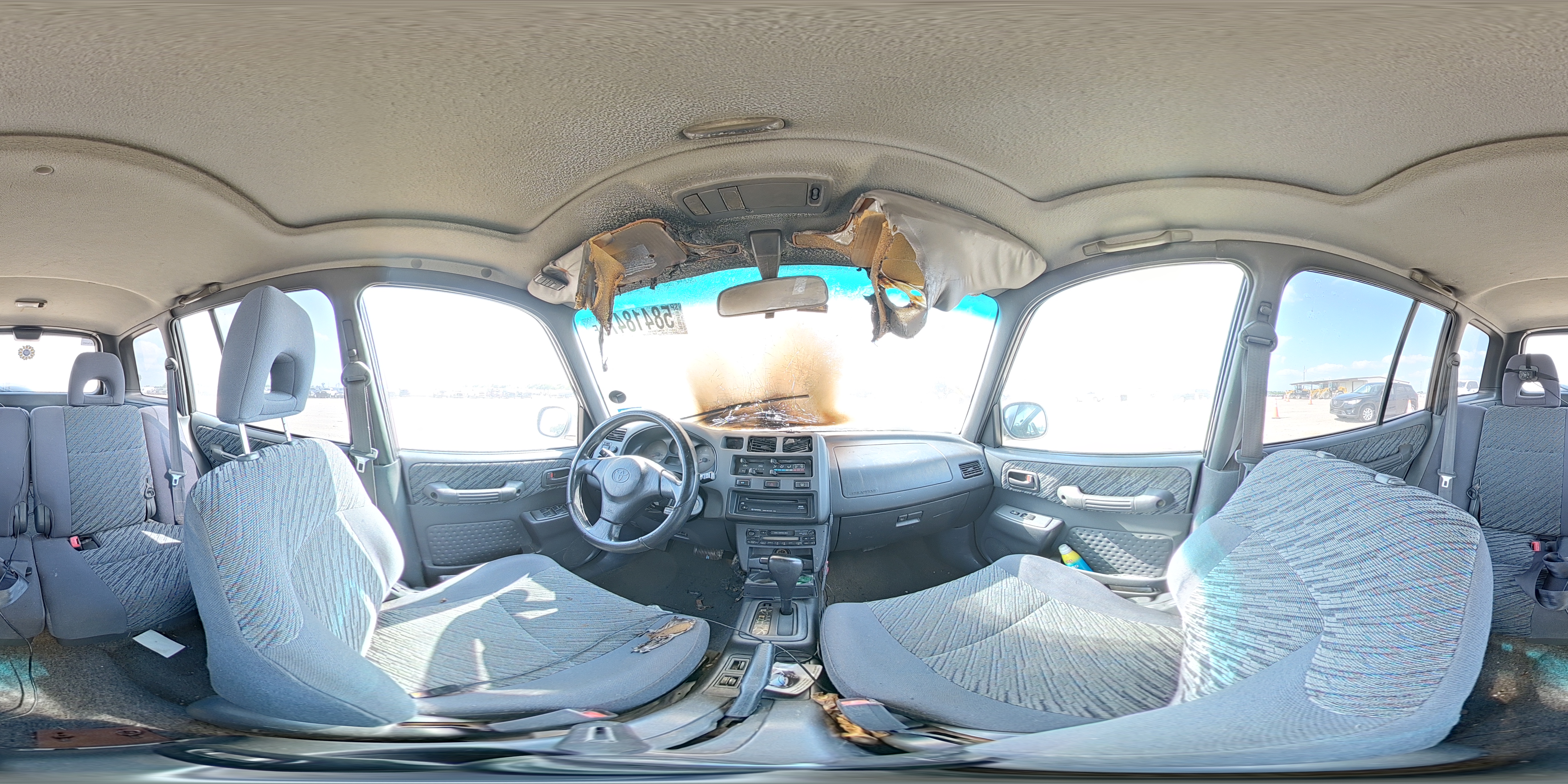 1999 Toyota Rav4 Base Silver vin: JT3GP10V0X7057753