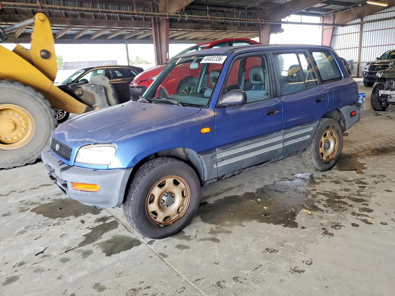 1996 Toyota Rav4 Base Blue vin: JT3GP10V1T0001808