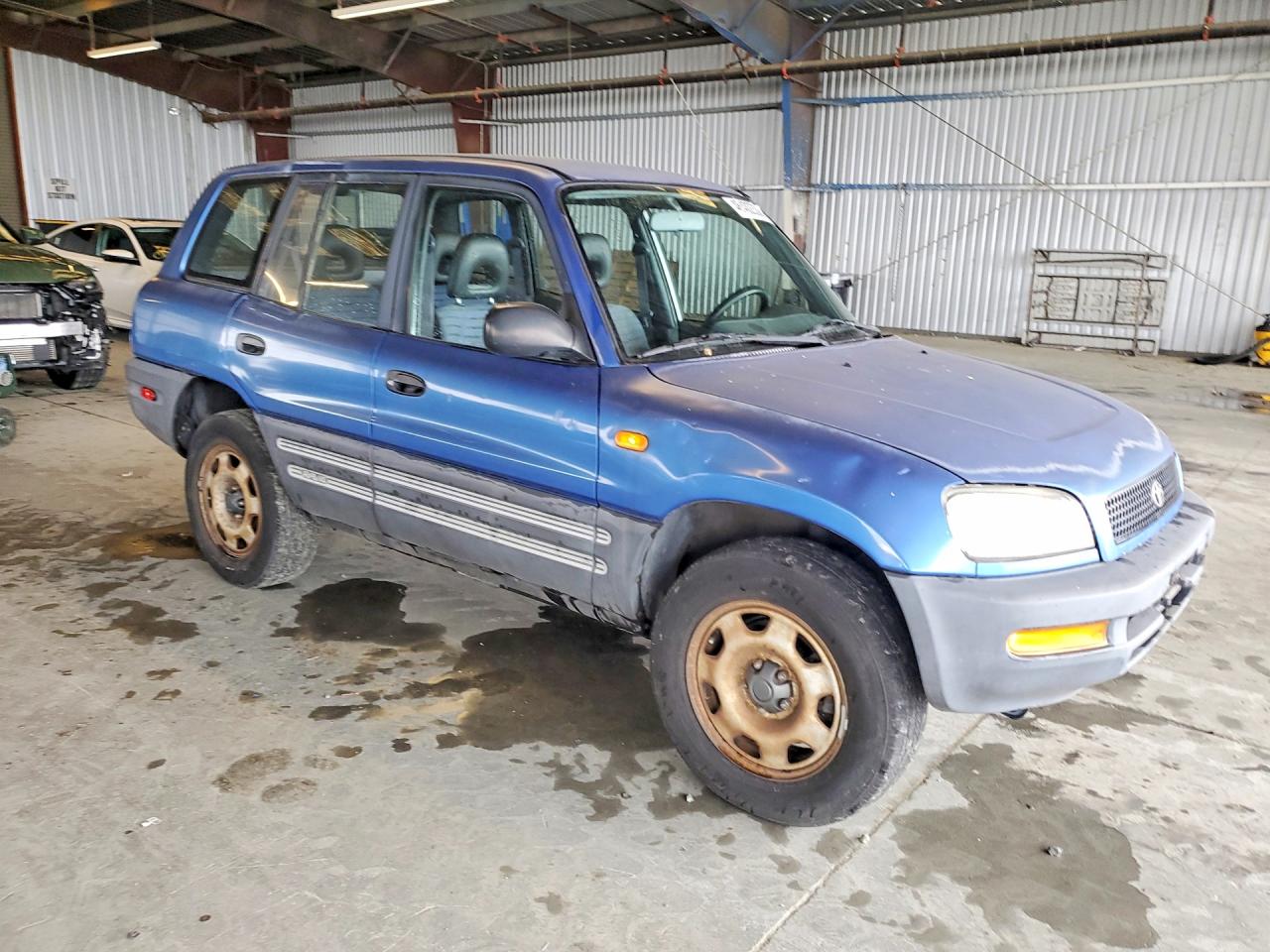 1996 Toyota Rav4 Base Blue vin: JT3GP10V1T0001808