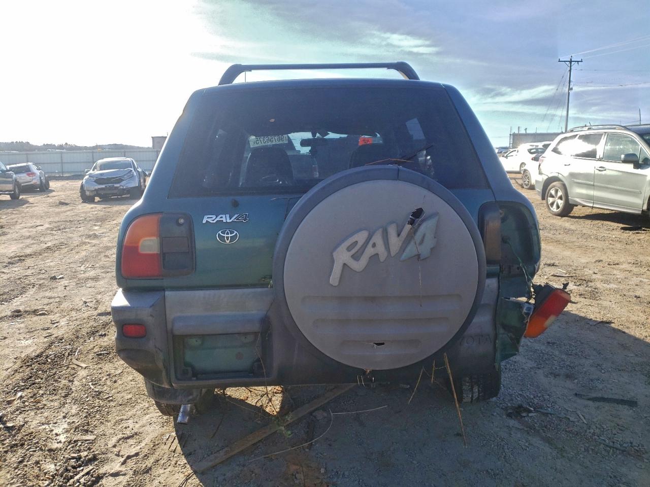 1996 Toyota Rav4 Teal vin: JT3GP10V1T7002853