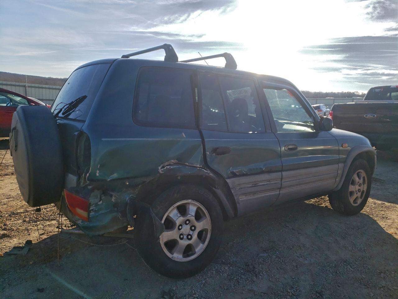 1996 Toyota Rav4 Teal vin: JT3GP10V1T7002853