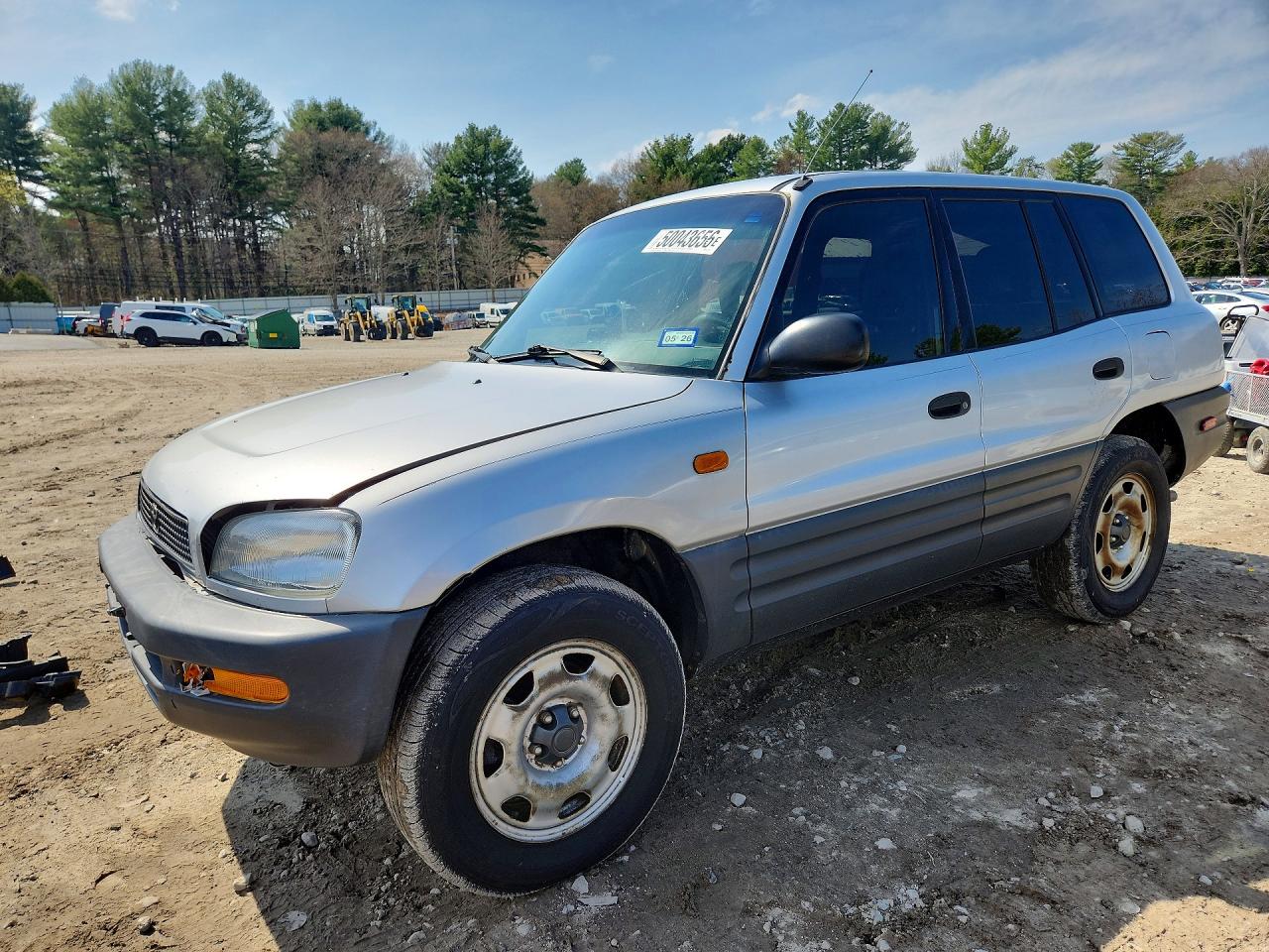 1997 Toyota Rav4 Base Silver vin: JT3GP10V1V0017218