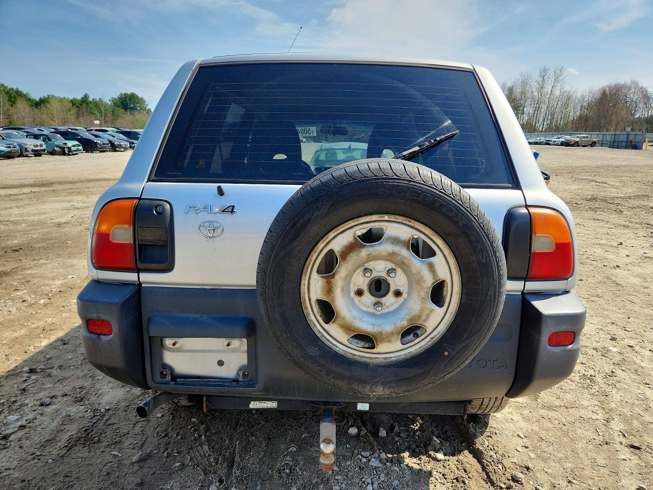 1997 Toyota Rav4 Base Silver vin: JT3GP10V1V0017218
