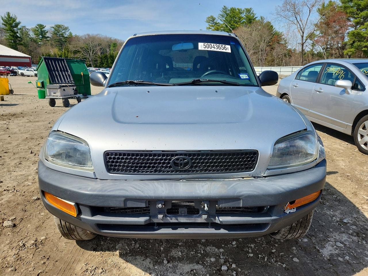 1997 Toyota Rav4 Base Silver vin: JT3GP10V1V0017218