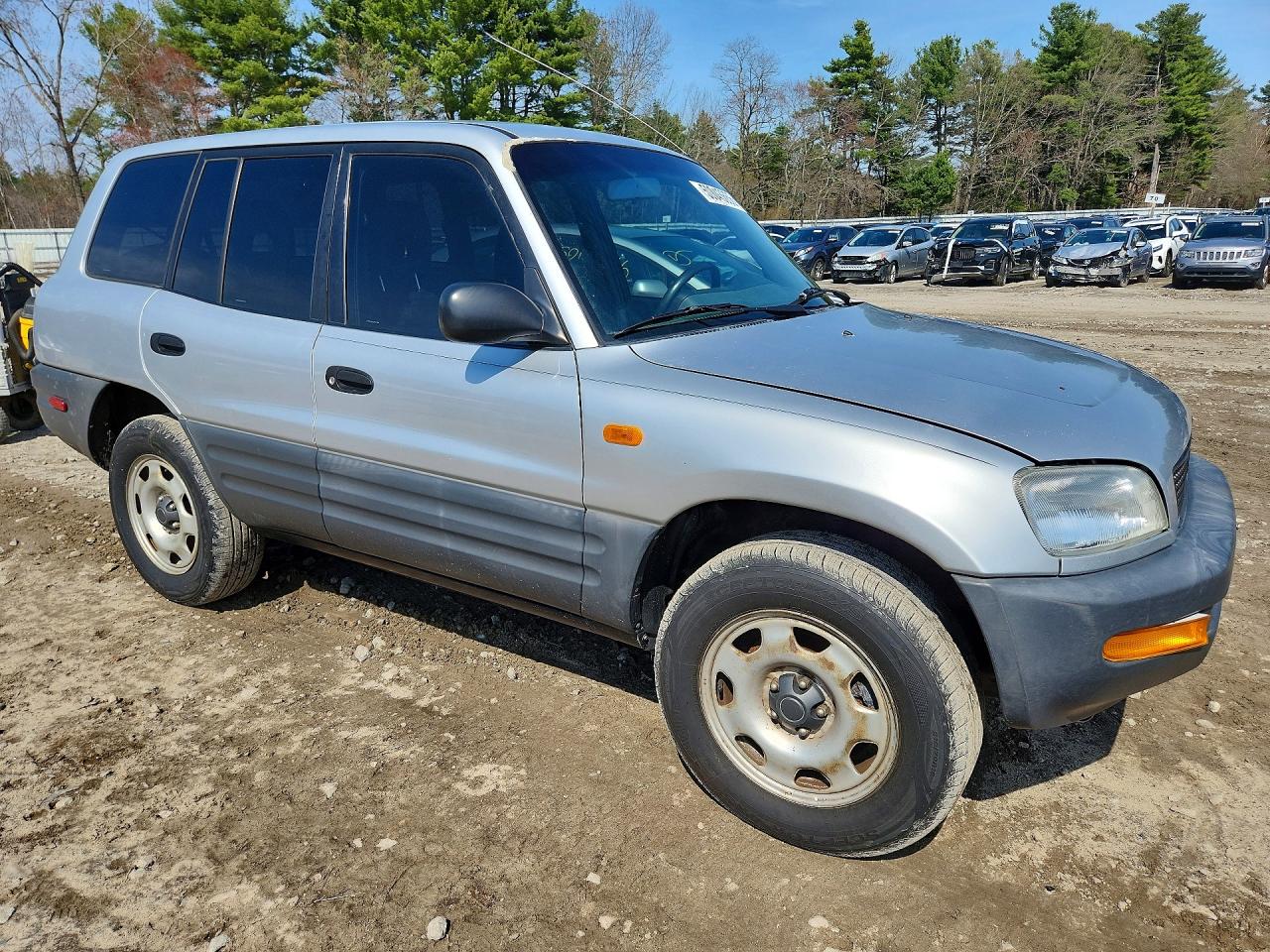 1997 Toyota Rav4 Base Silver vin: JT3GP10V1V0017218