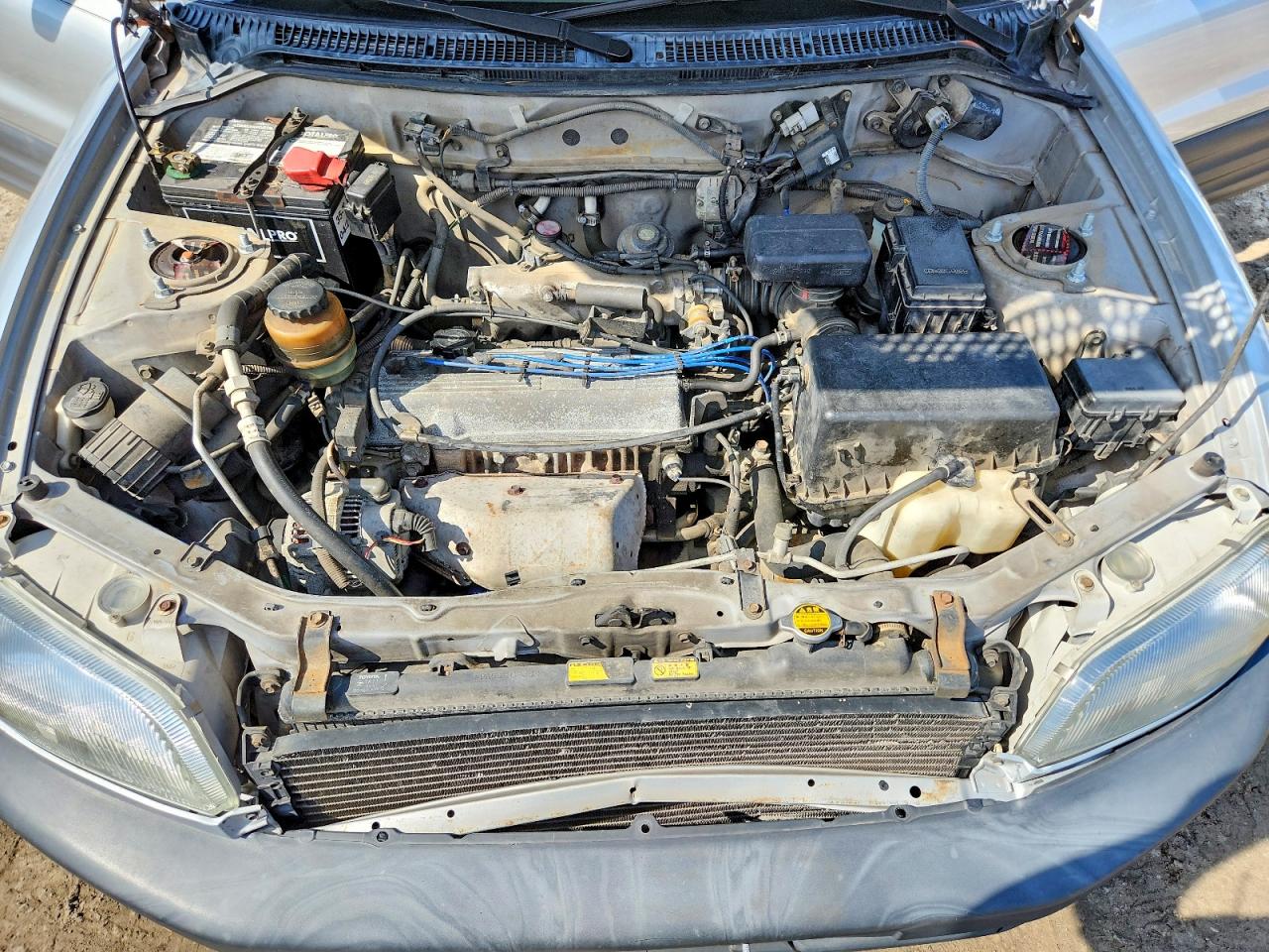 1997 Toyota Rav4 Base Silver vin: JT3GP10V1V0017218