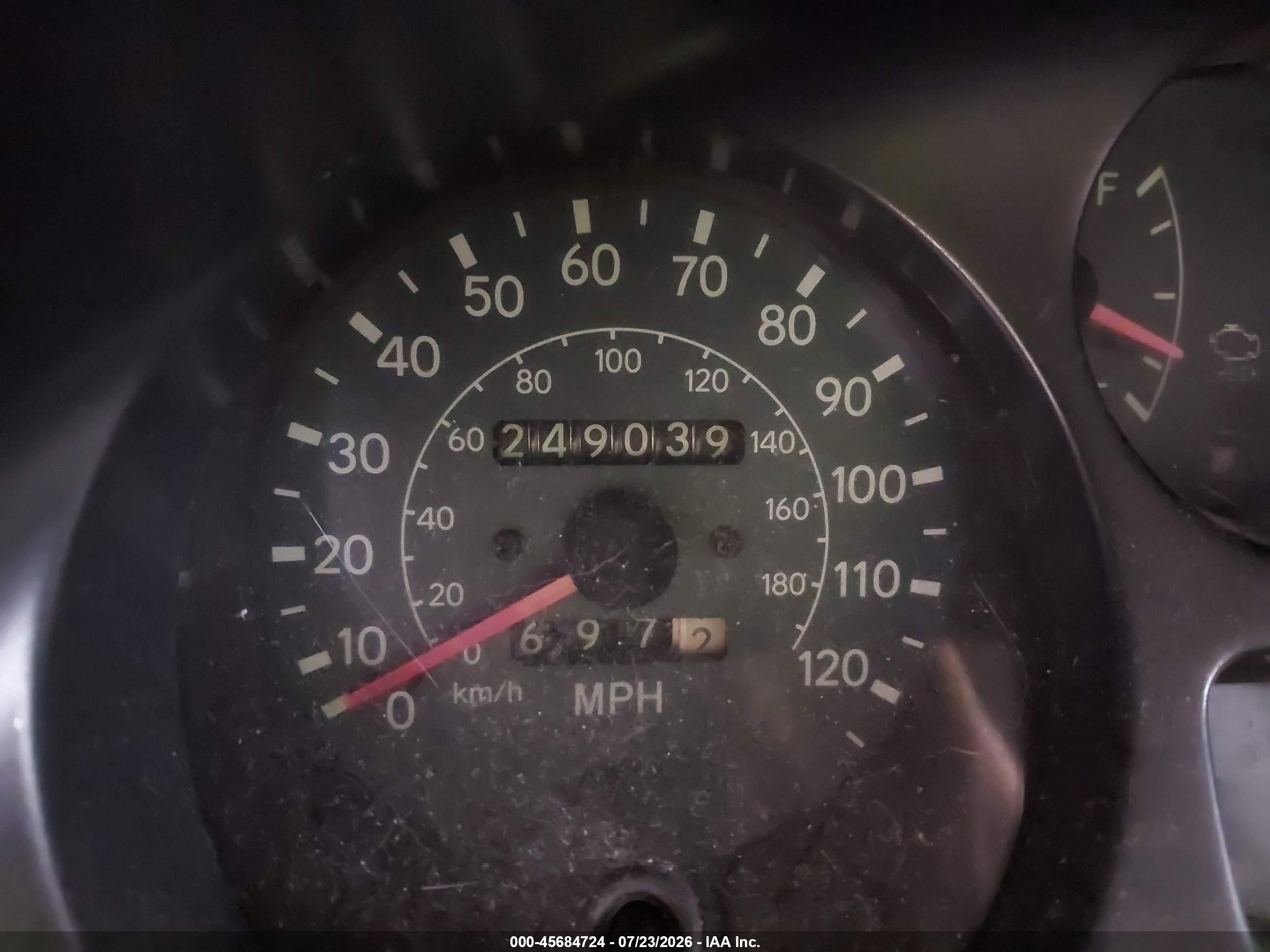 1997 Toyota Rav4   Silver vin: JT3GP10V1V7021289