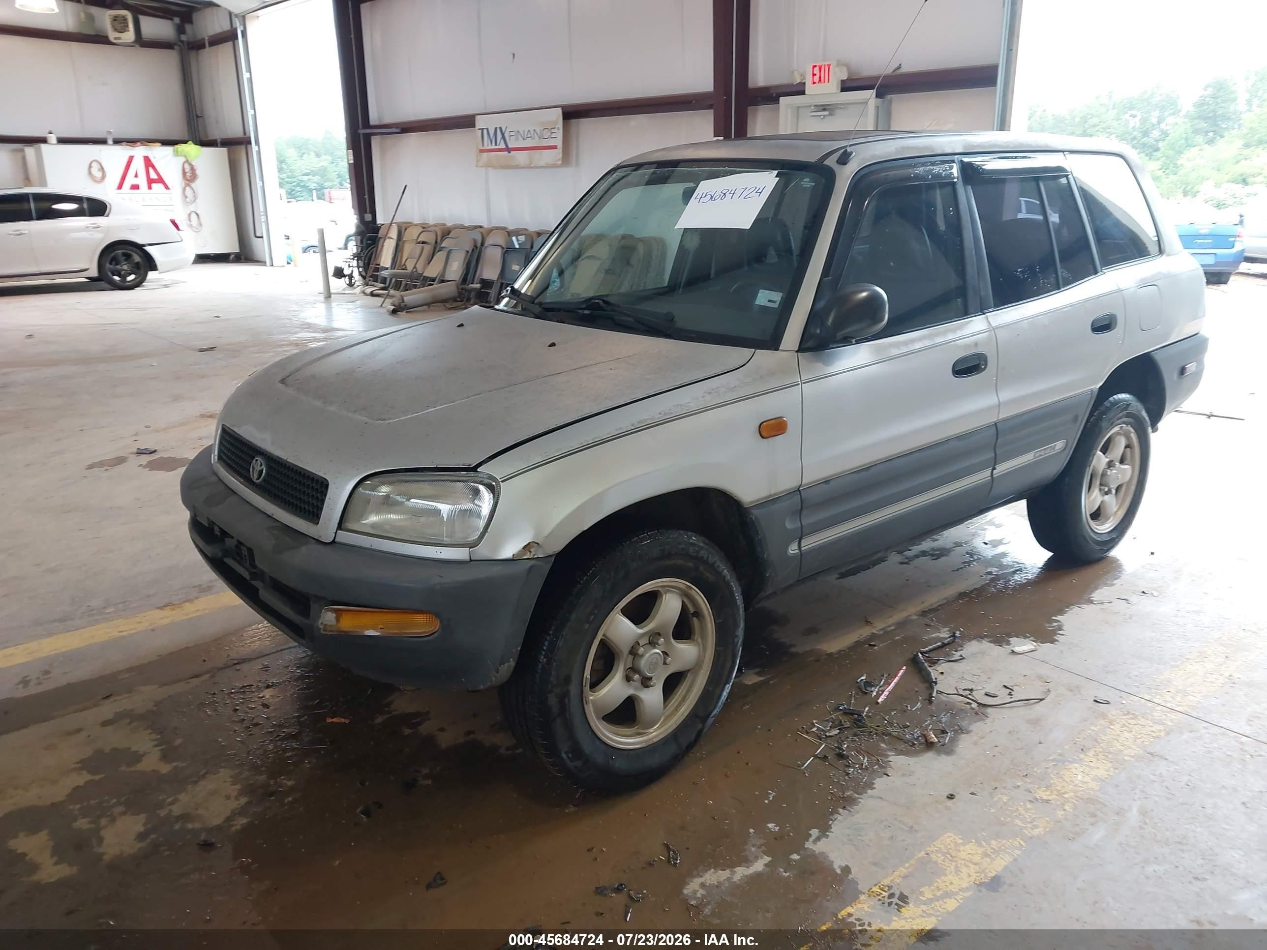 1997 Toyota Rav4   Silver vin: JT3GP10V1V7021289