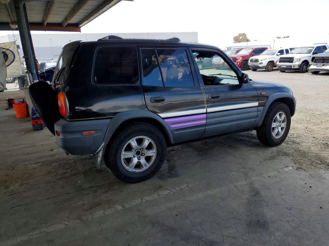 1997 Toyota Rav4 Base Black vin: JT3GP10V2V7016246