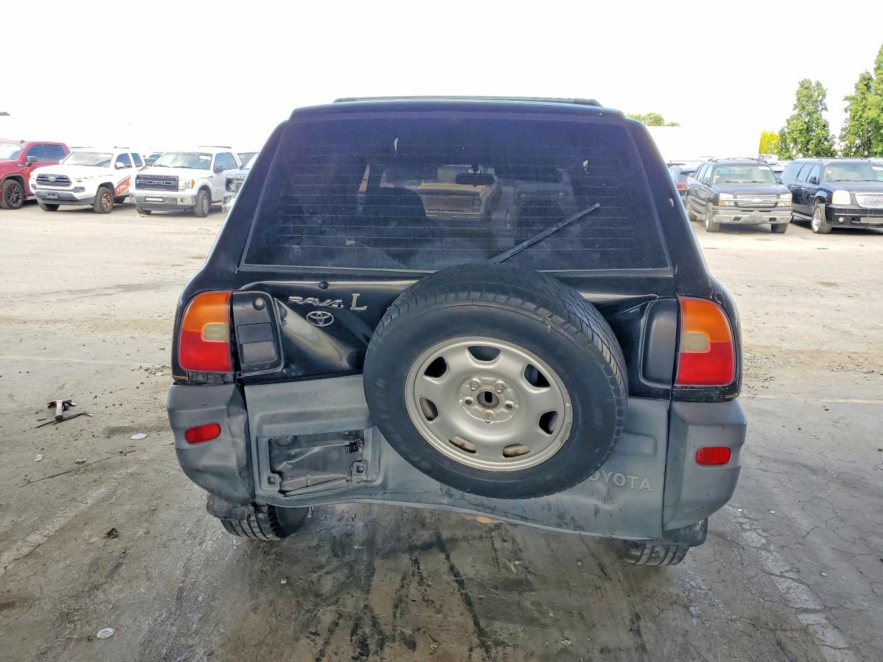 1997 Toyota Rav4 Base Black vin: JT3GP10V2V7016246
