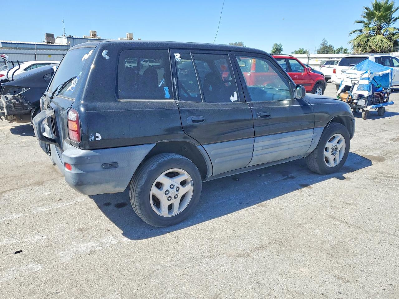 1998 Toyota Rav4 Base Черный vin: JT3GP10V2W0025300