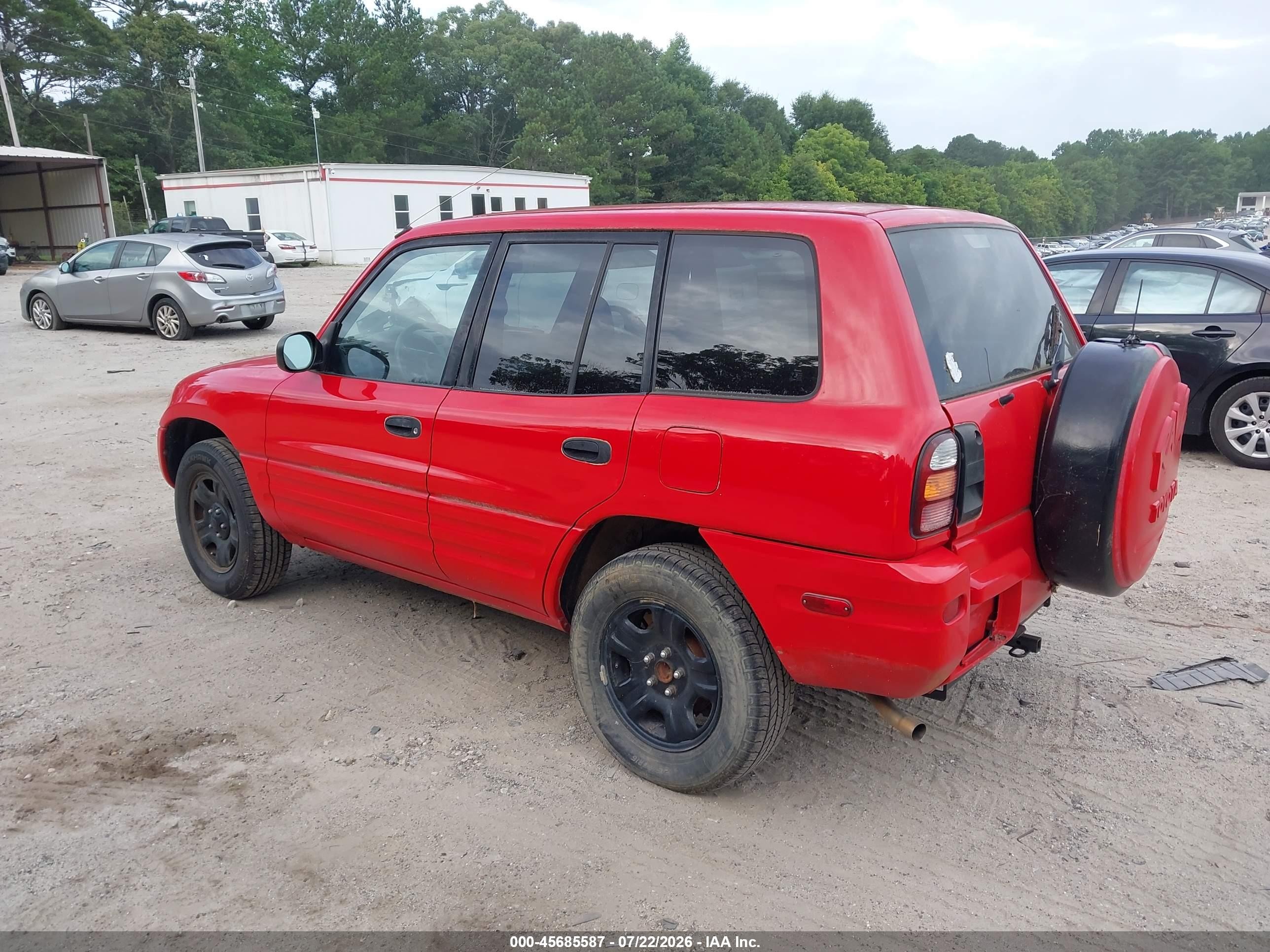 2000 Toyota Rav4   Red vin: JT3GP10V2Y0043427
