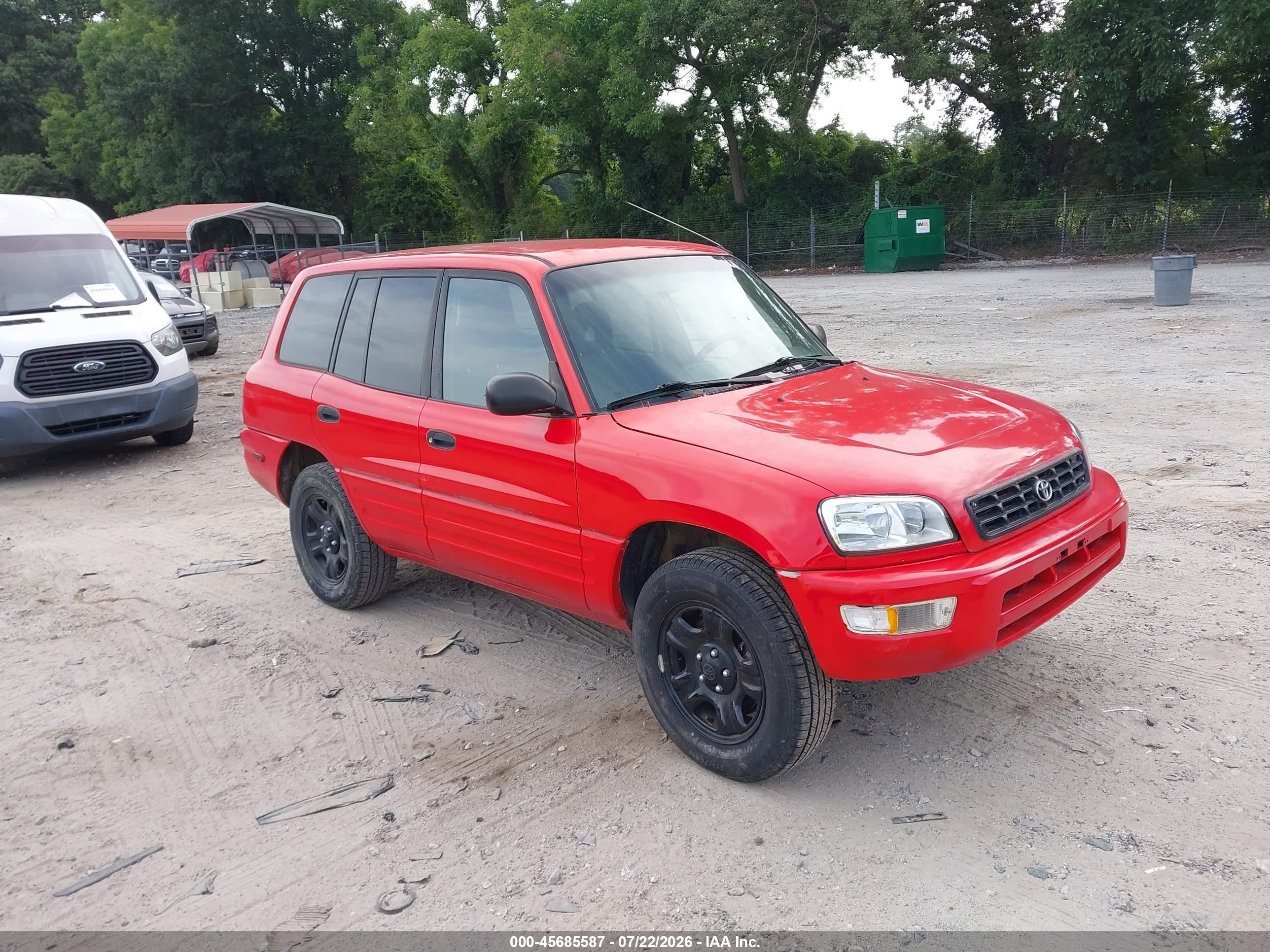2000 Toyota Rav4   Red vin: JT3GP10V2Y0043427