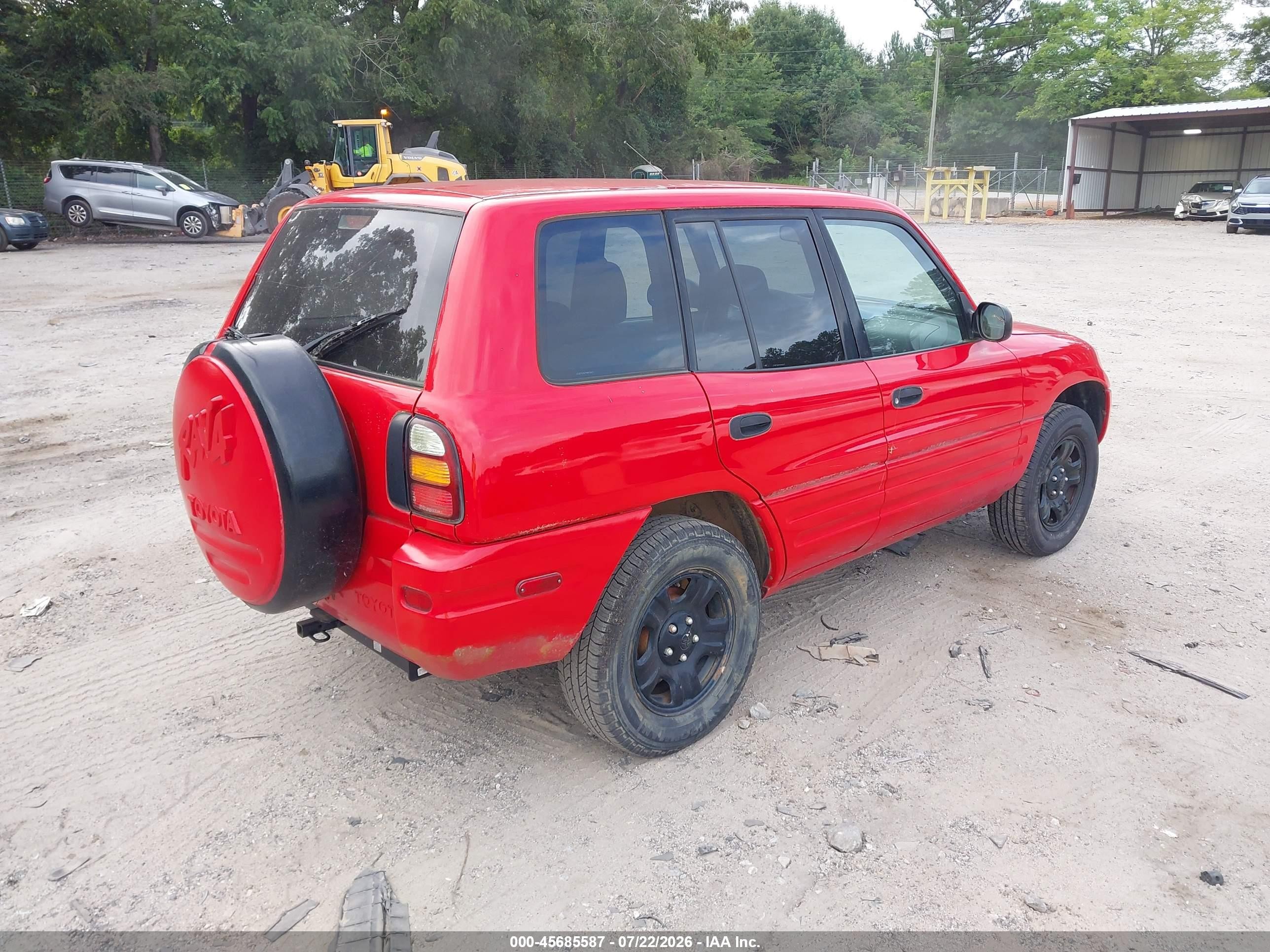 2000 Toyota Rav4   Red vin: JT3GP10V2Y0043427