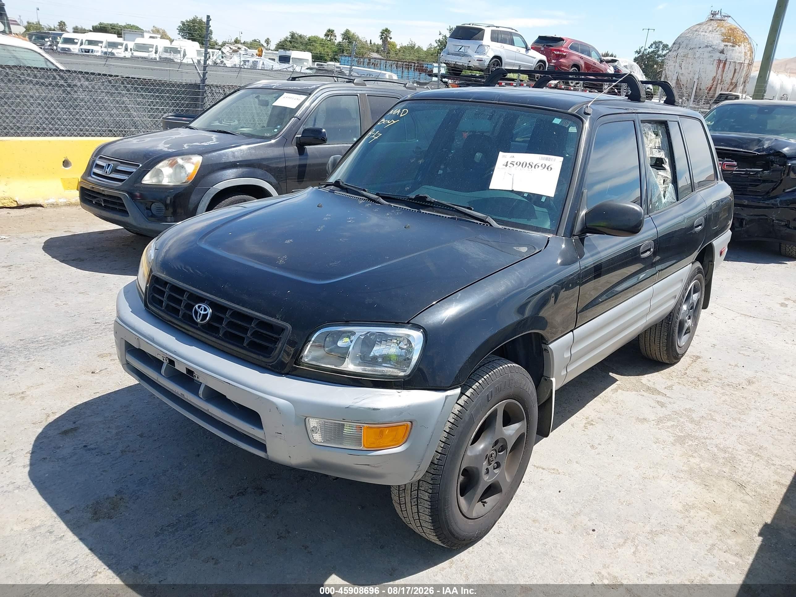 2000 Toyota Rav4   Black vin: JT3GP10V2Y0050376