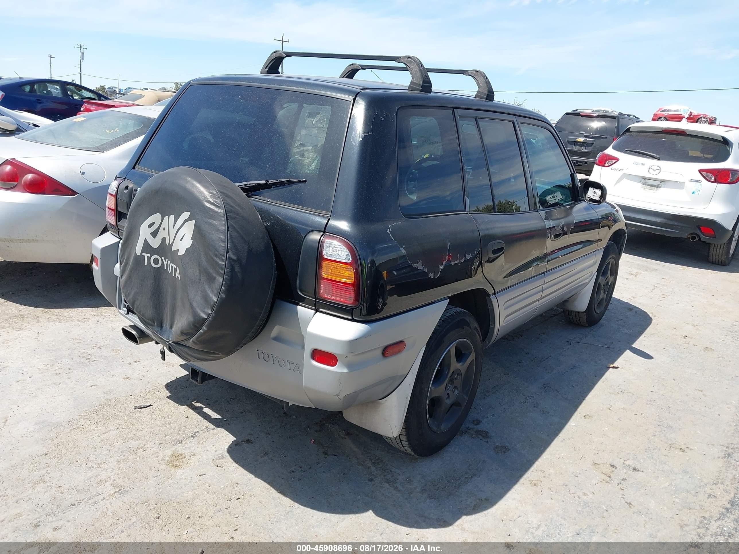 2000 Toyota Rav4   Black vin: JT3GP10V2Y0050376