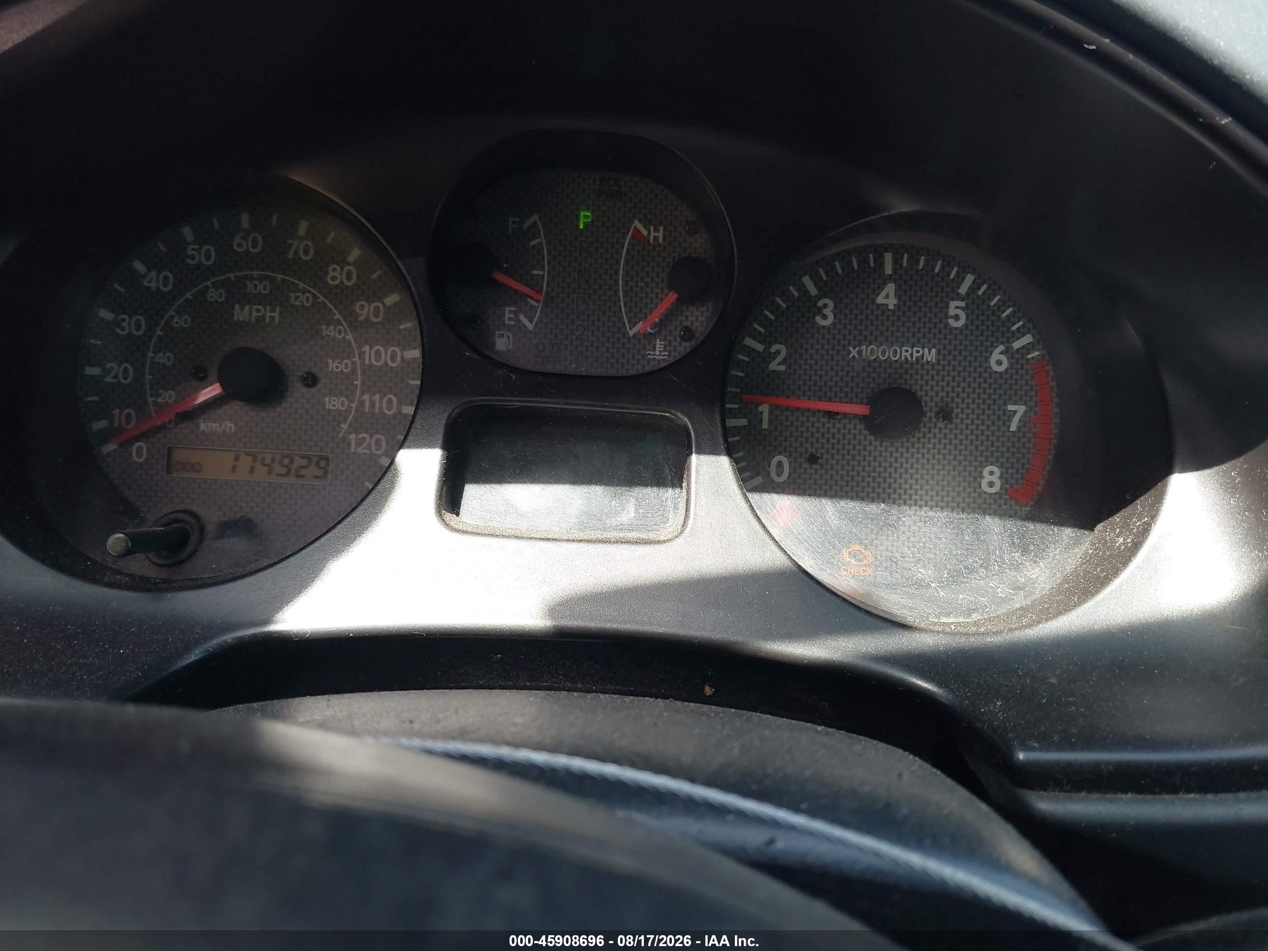 2000 Toyota Rav4   Black vin: JT3GP10V2Y0050376