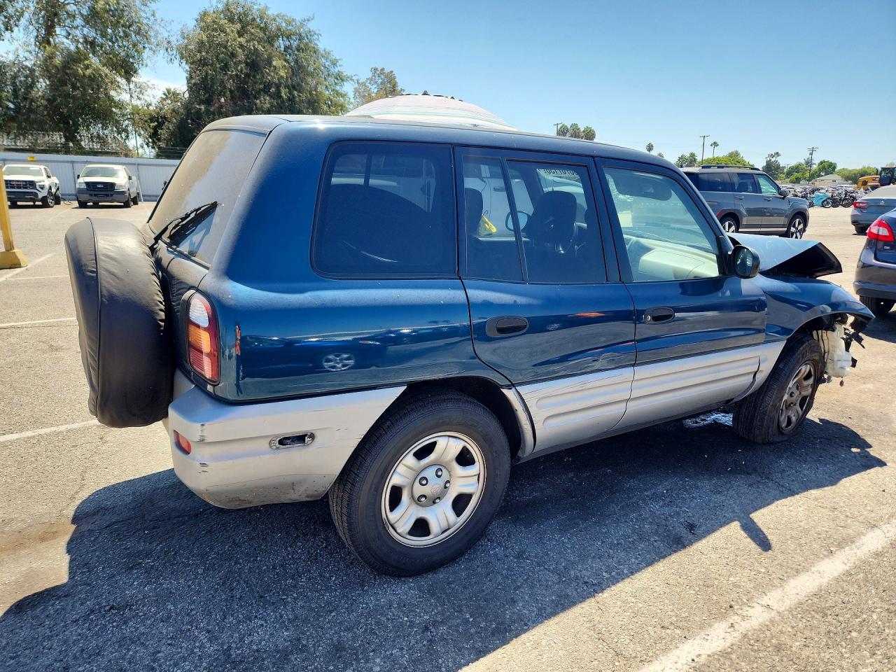 2000 Toyota Rav4 Base Teal vin: JT3GP10V2Y7069971