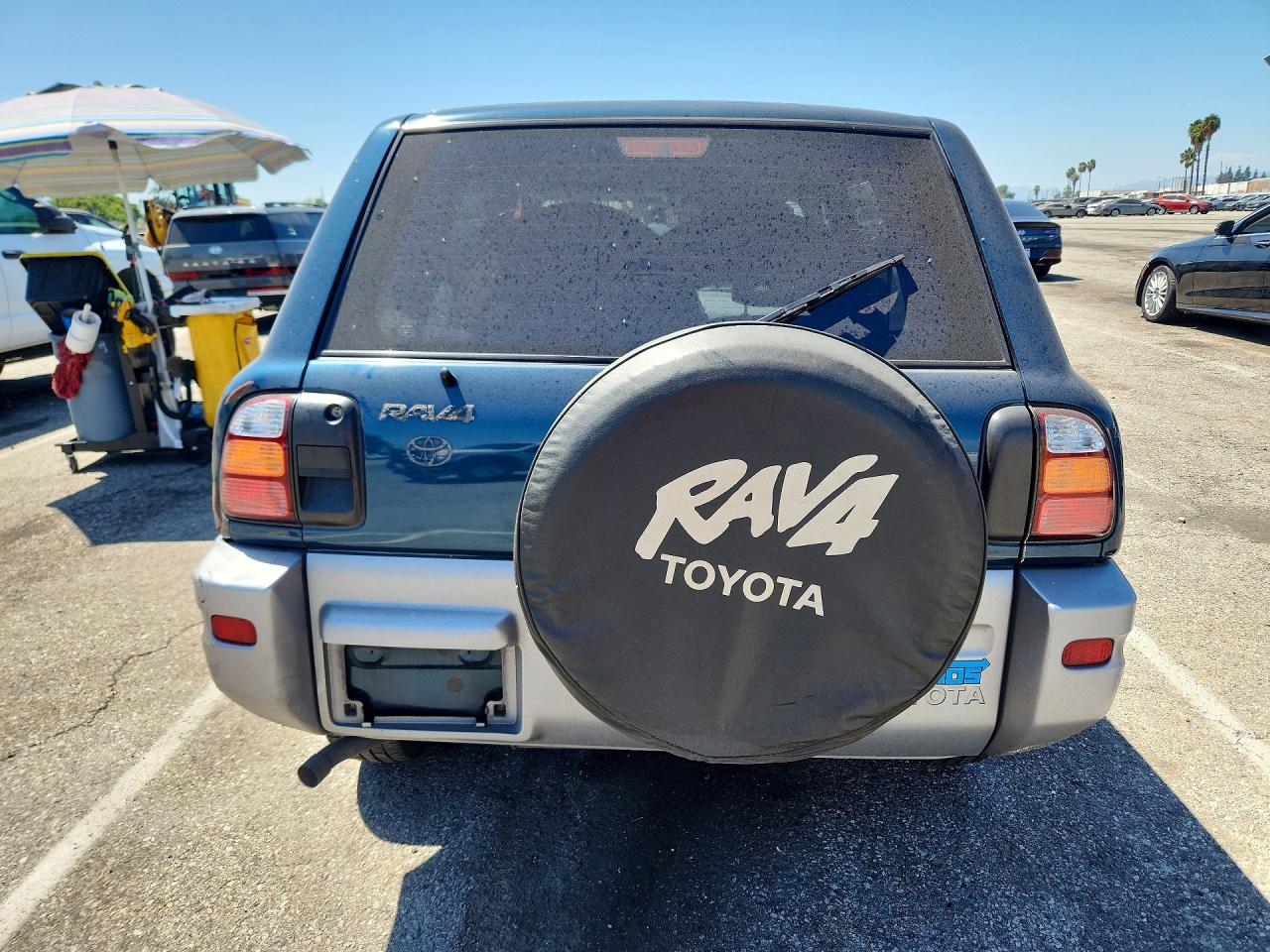 2000 Toyota Rav4 Base Teal vin: JT3GP10V2Y7069971