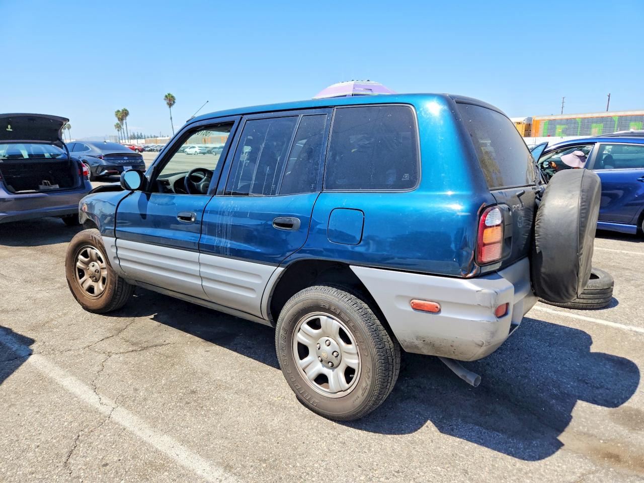 2000 Toyota Rav4 Base Teal vin: JT3GP10V2Y7069971