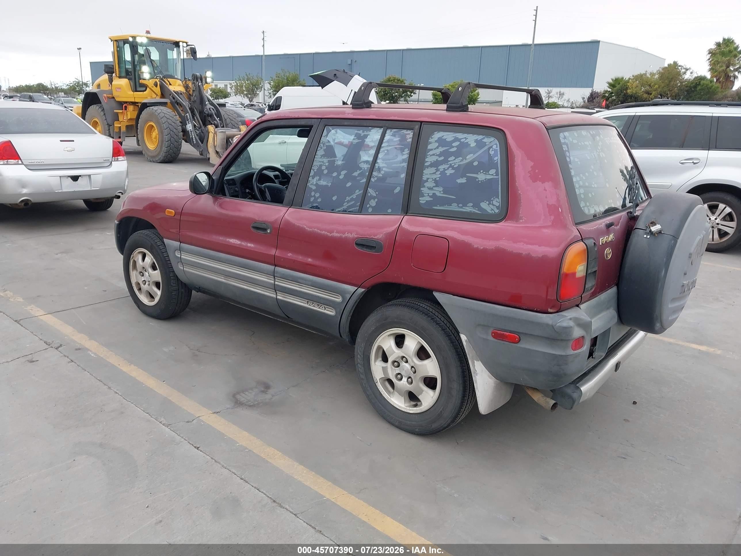 1997 Toyota Rav4   Burgundy vin: JT3GP10V3V7011380