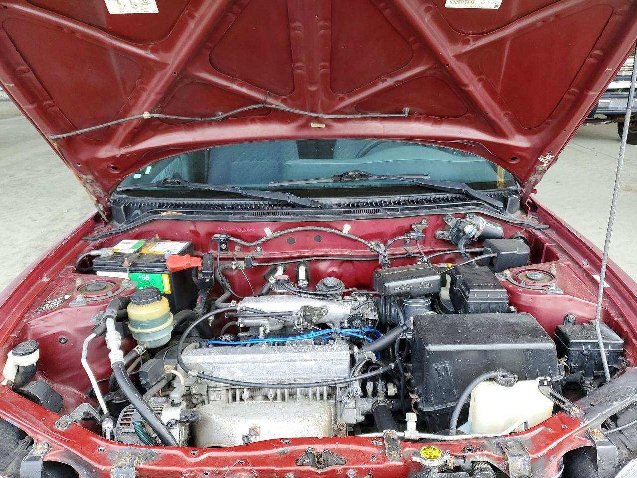 1998 Toyota Rav4 Base Red vin: JT3GP10V3W0032529