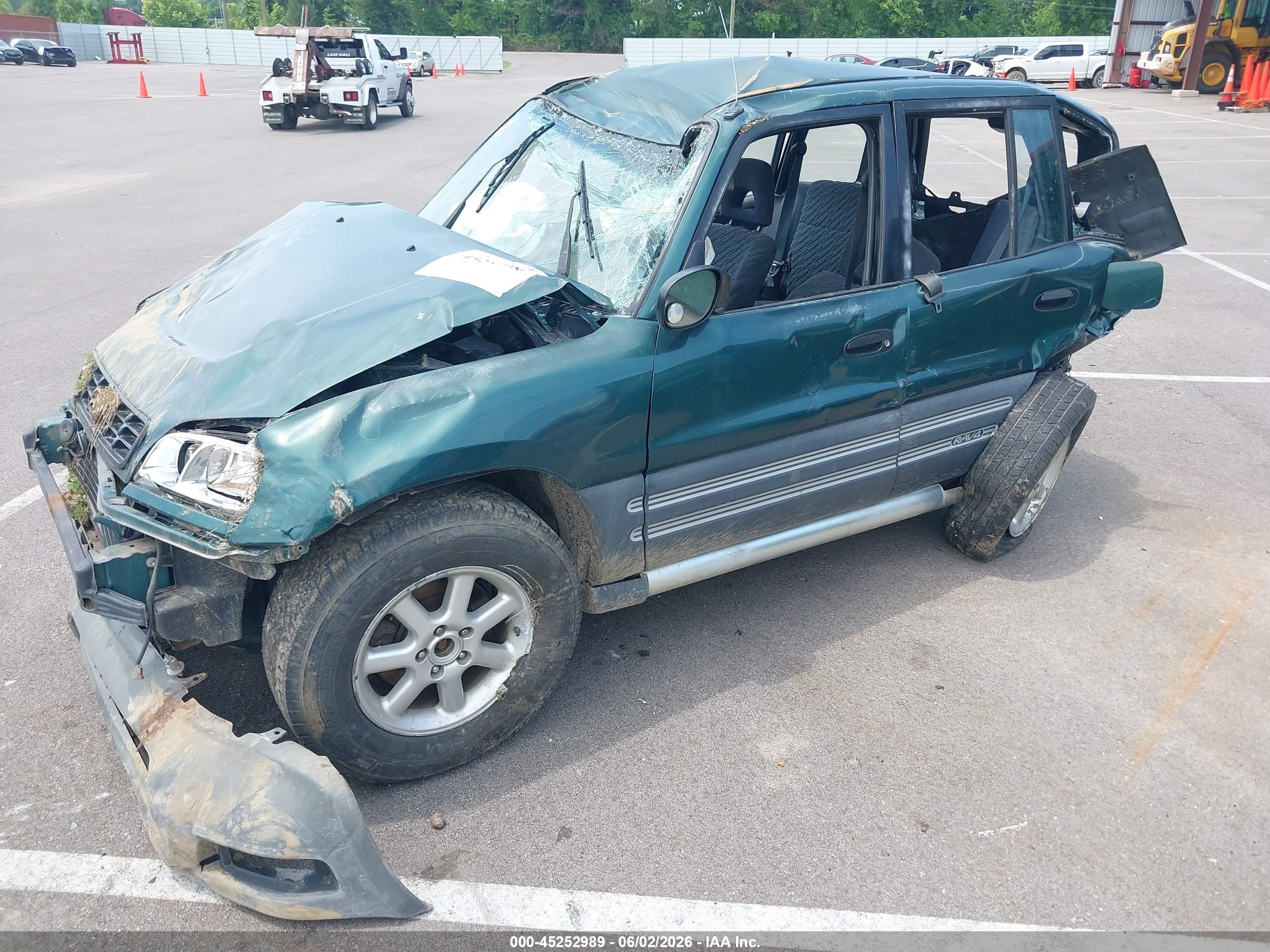 1998 Toyota Rav4   Зеленый vin: JT3GP10V3W7029766
