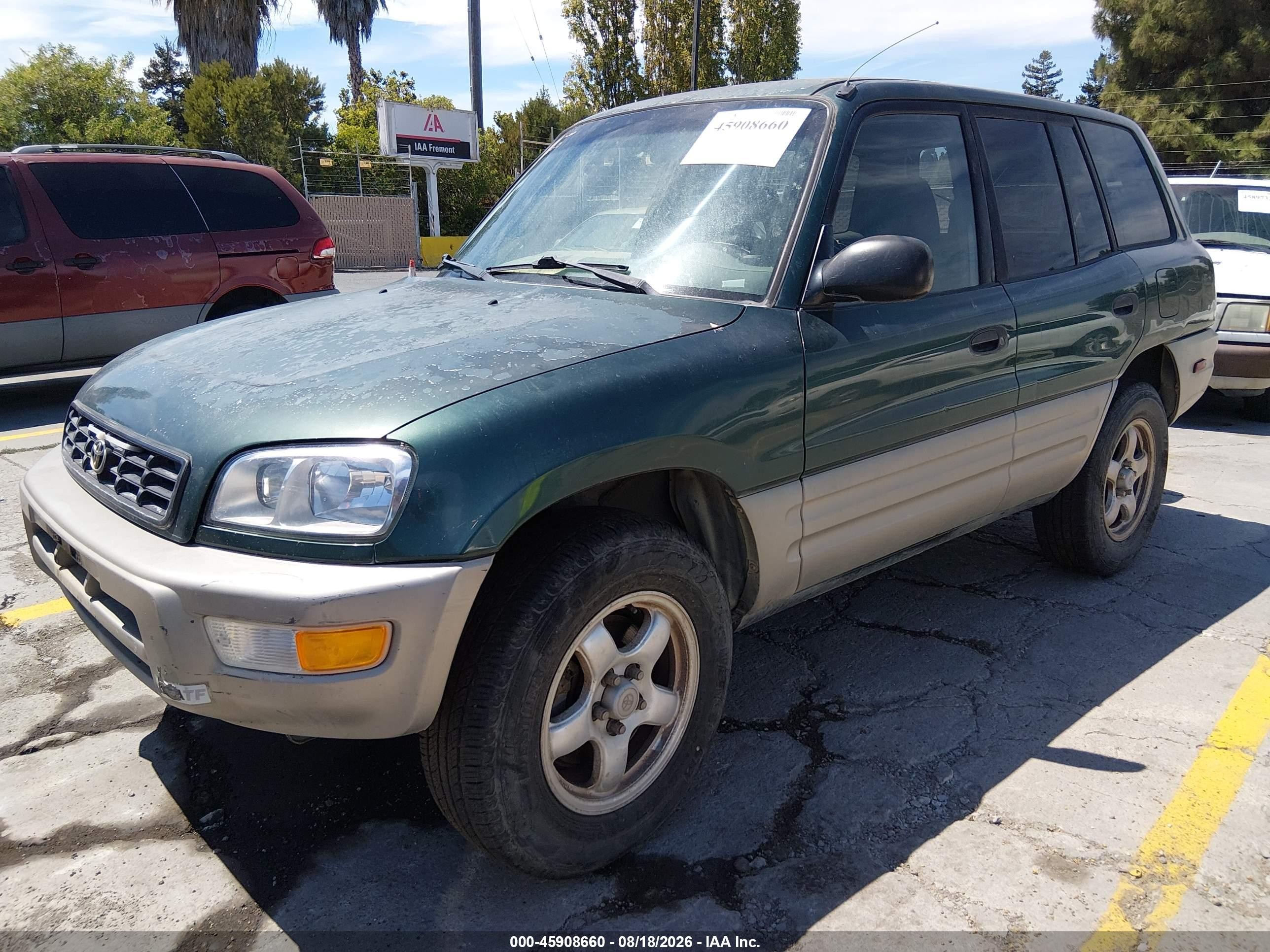 1998 Toyota Rav4   Green vin: JT3GP10V3W7039200