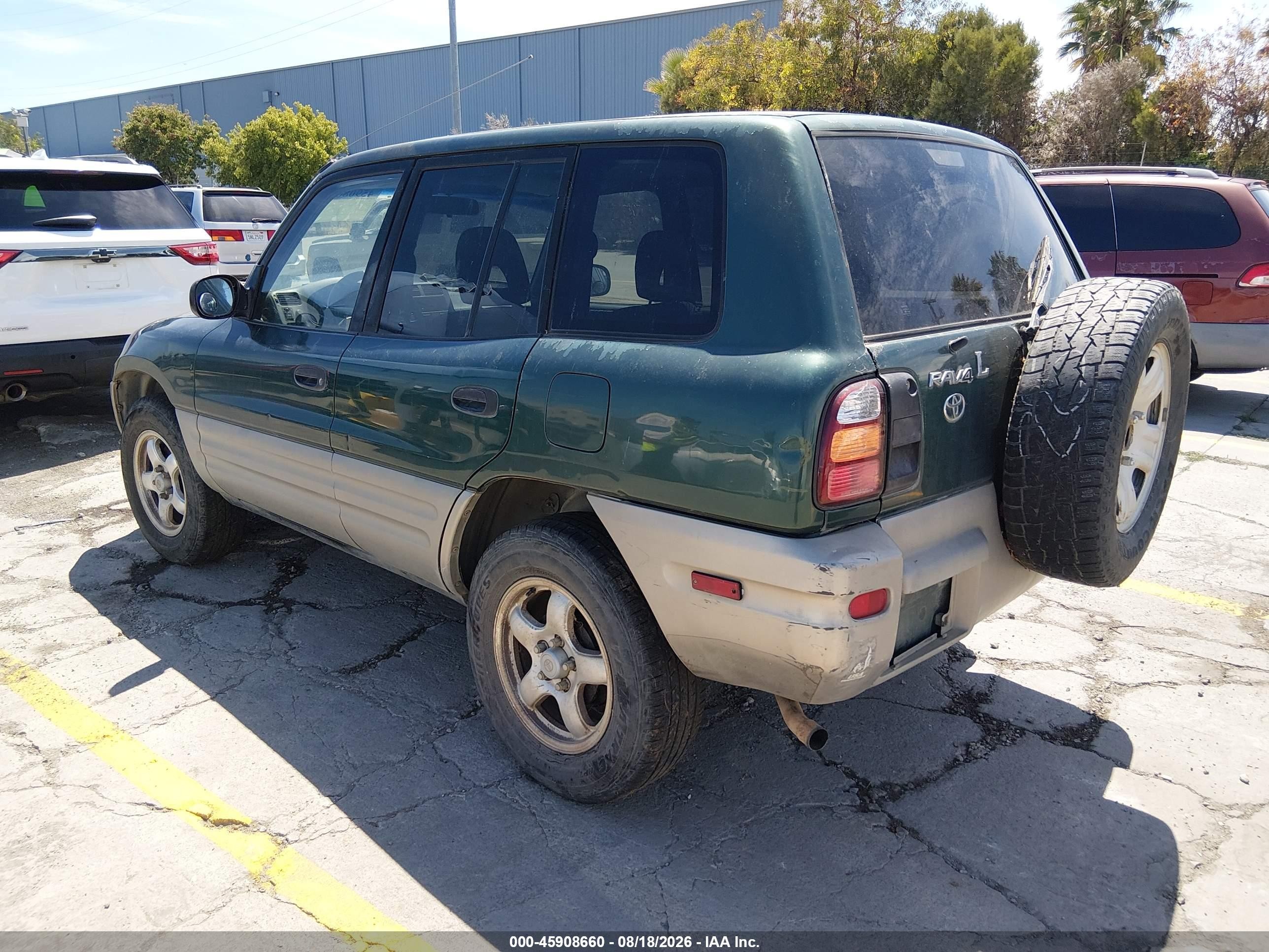 1998 Toyota Rav4   Green vin: JT3GP10V3W7039200