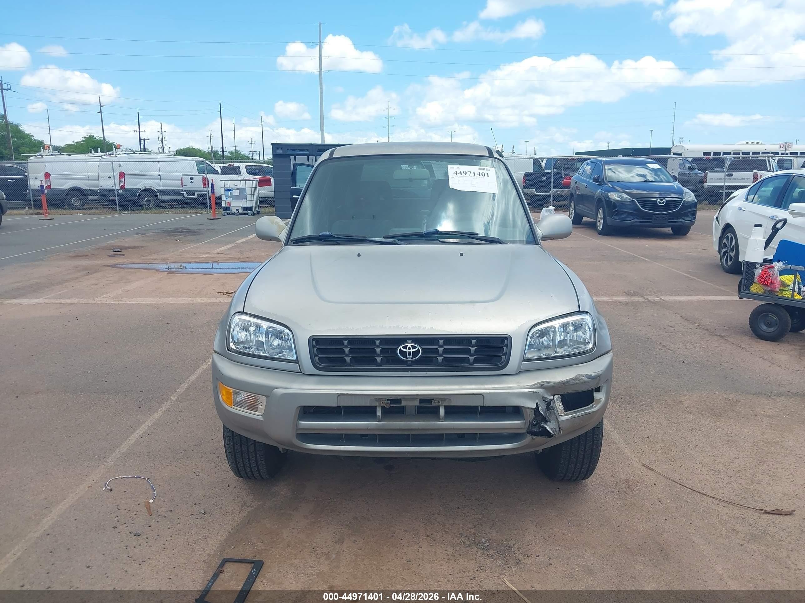 2000 Toyota Rav4   Beige vin: JT3GP10V3Y7075357