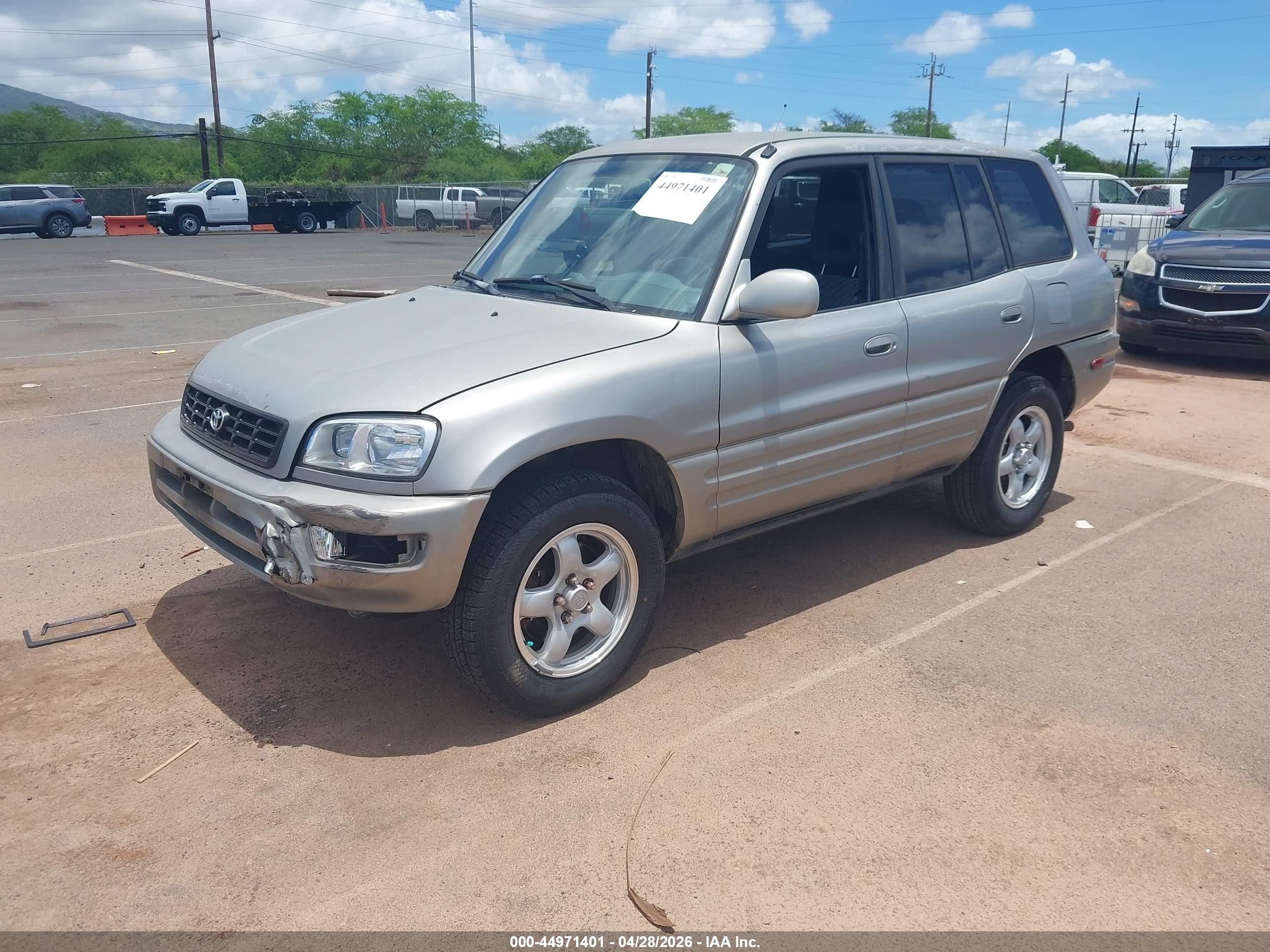 2000 Toyota Rav4   Beige vin: JT3GP10V3Y7075357