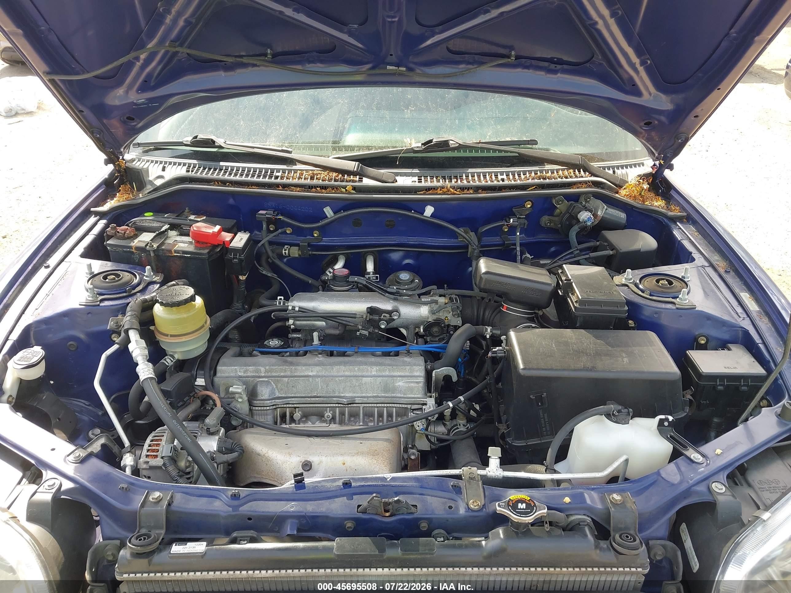 2000 Toyota Rav4   Blue vin: JT3GP10V5Y0044202
