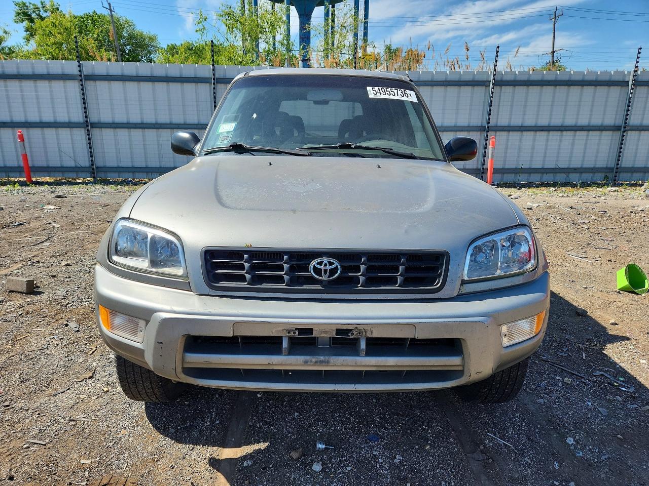 2000 Toyota Rav4 Base Silver vin: JT3GP10V5Y0051036
