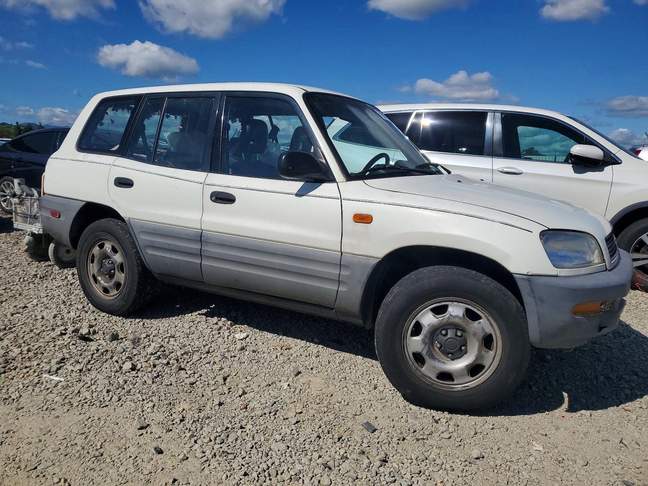 1996 Toyota Rav4 Base White vin: JT3GP10V6T0002422