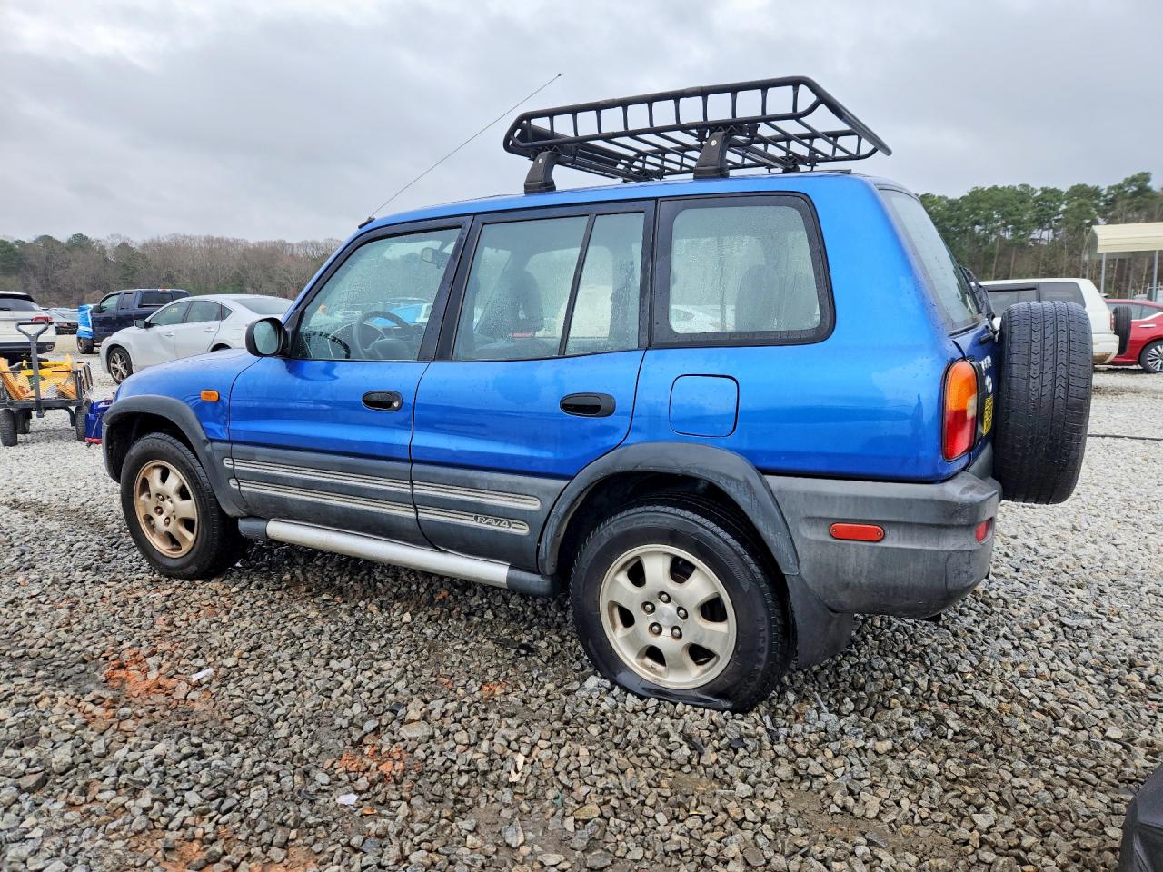 1996 Toyota Rav4 Base Blue vin: JT3GP10V6T0005434