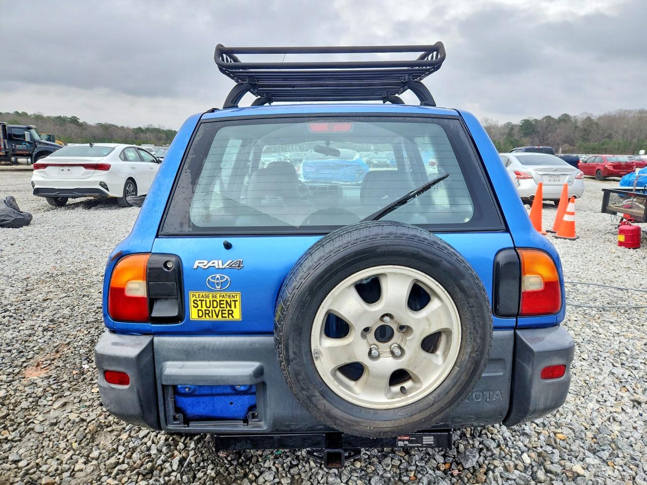 1996 Toyota Rav4 Base Blue vin: JT3GP10V6T0005434