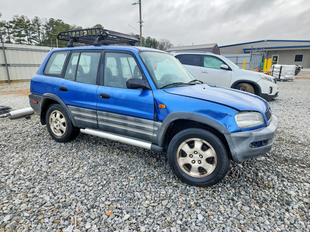 1996 Toyota Rav4 Base Blue vin: JT3GP10V6T0005434