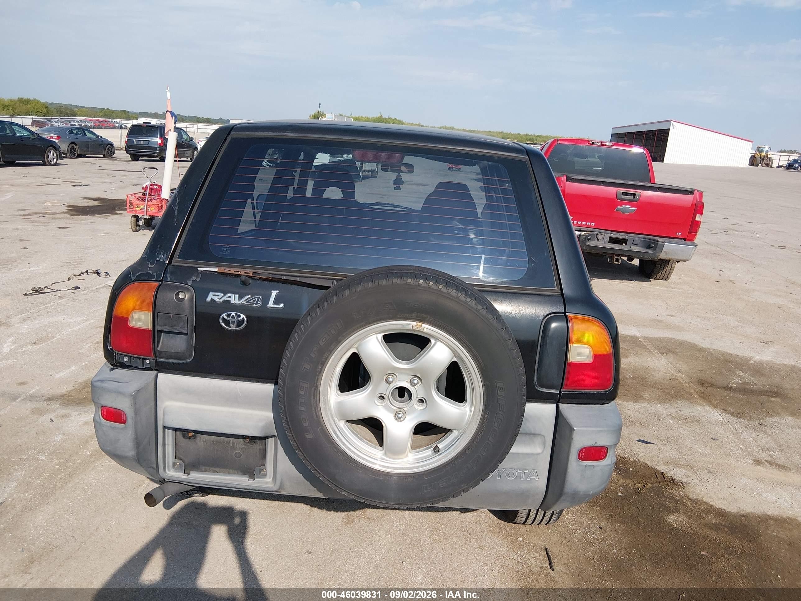 1997 Toyota Rav4   Black vin: JT3GP10V6V0013990