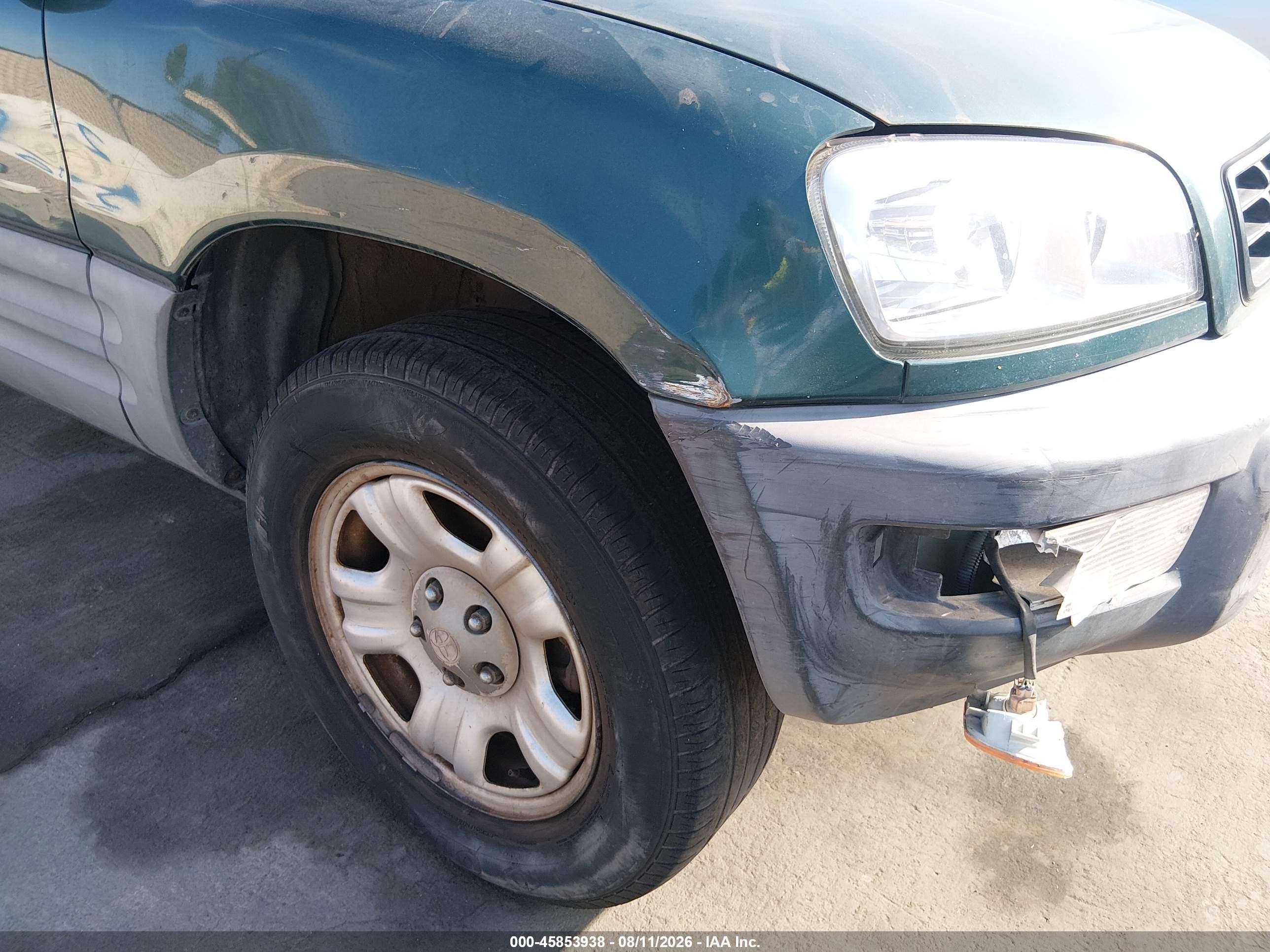 1998 Toyota Rav4   Green vin: JT3GP10V6W0034081