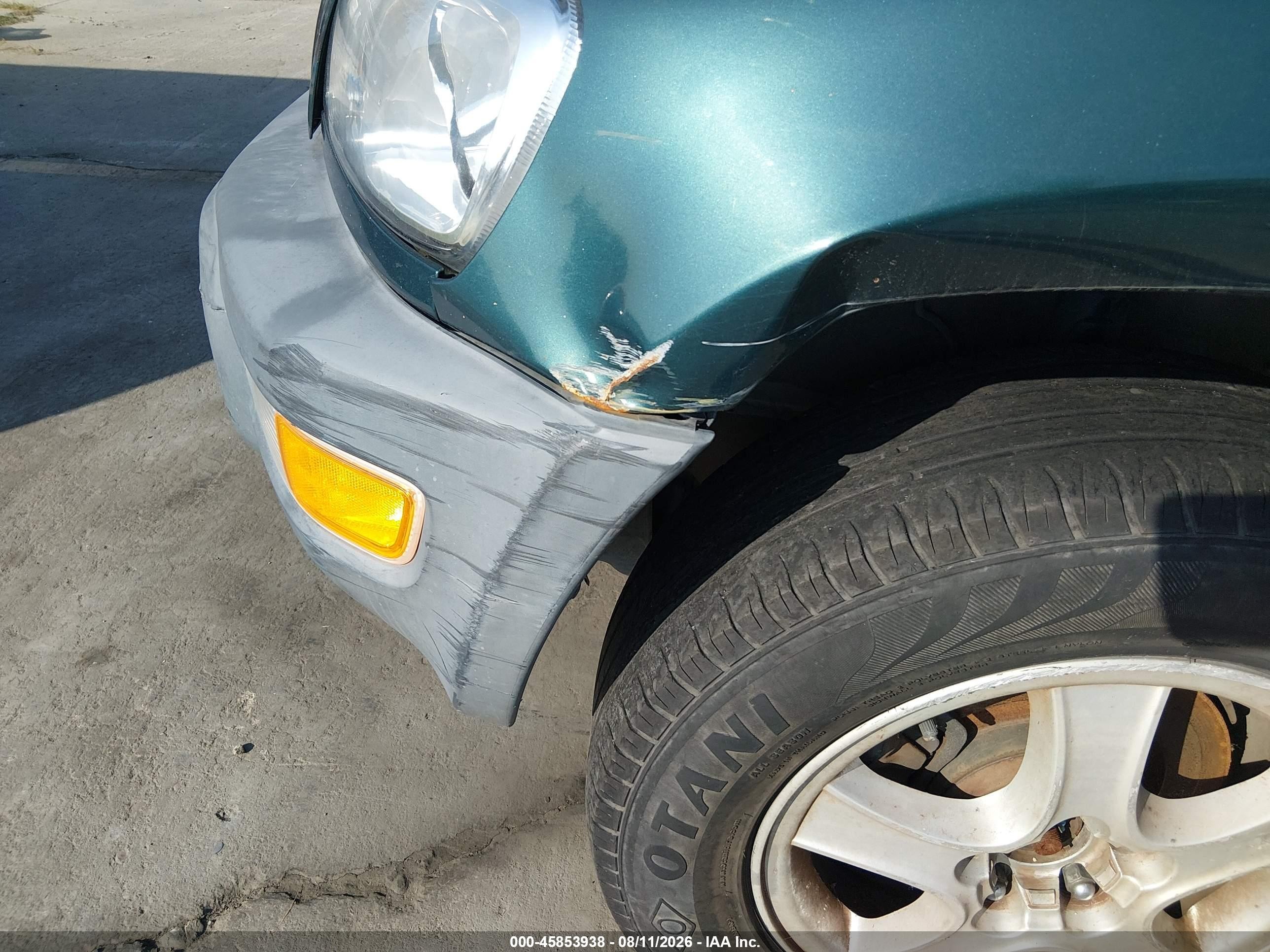1998 Toyota Rav4   Green vin: JT3GP10V6W0034081