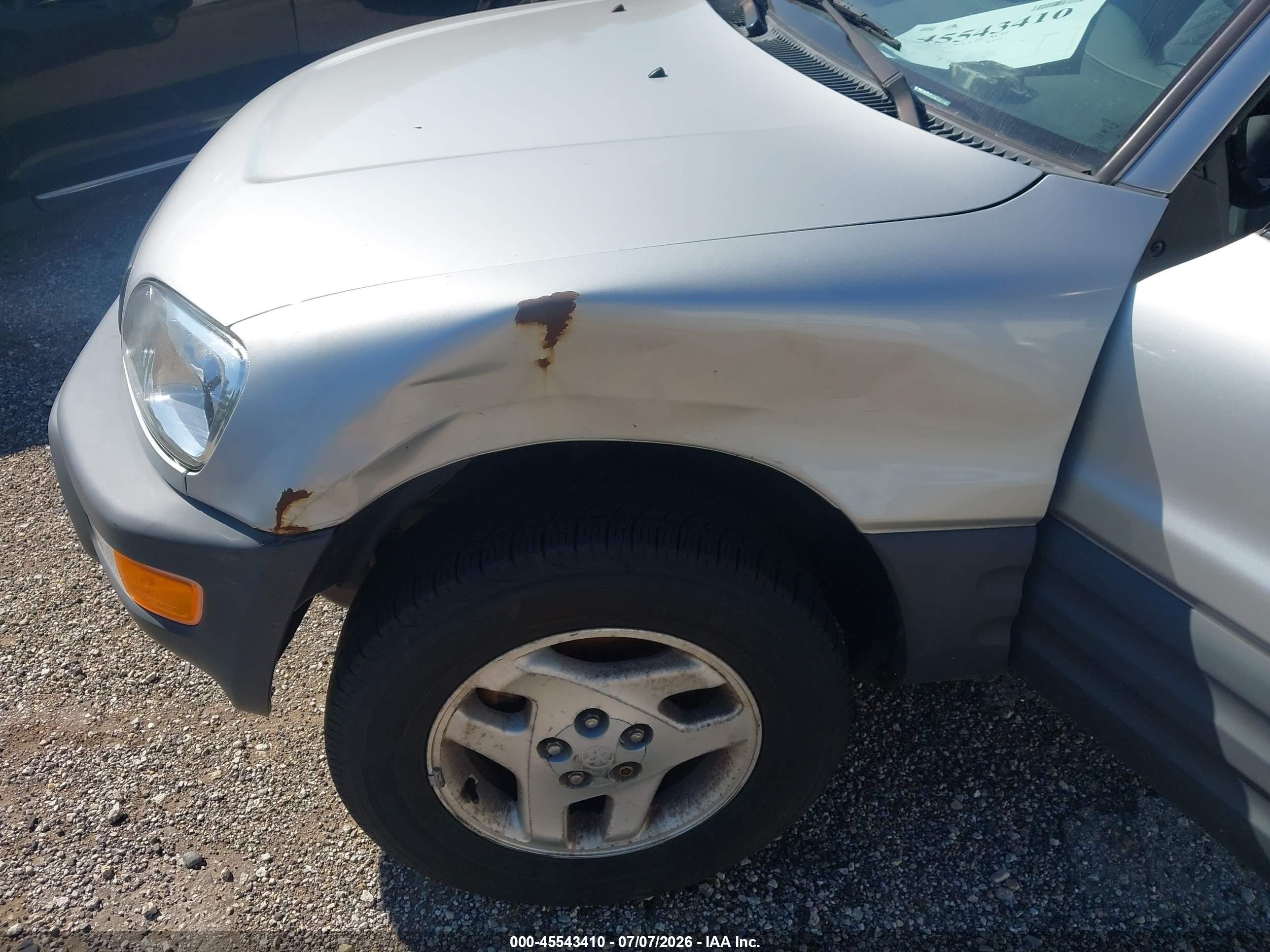 1998 Toyota Rav4   Silver vin: JT3GP10V6W7041149